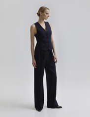 Andiata - Gytta trousers - tailored trousers - navy blue pinstripe - 4