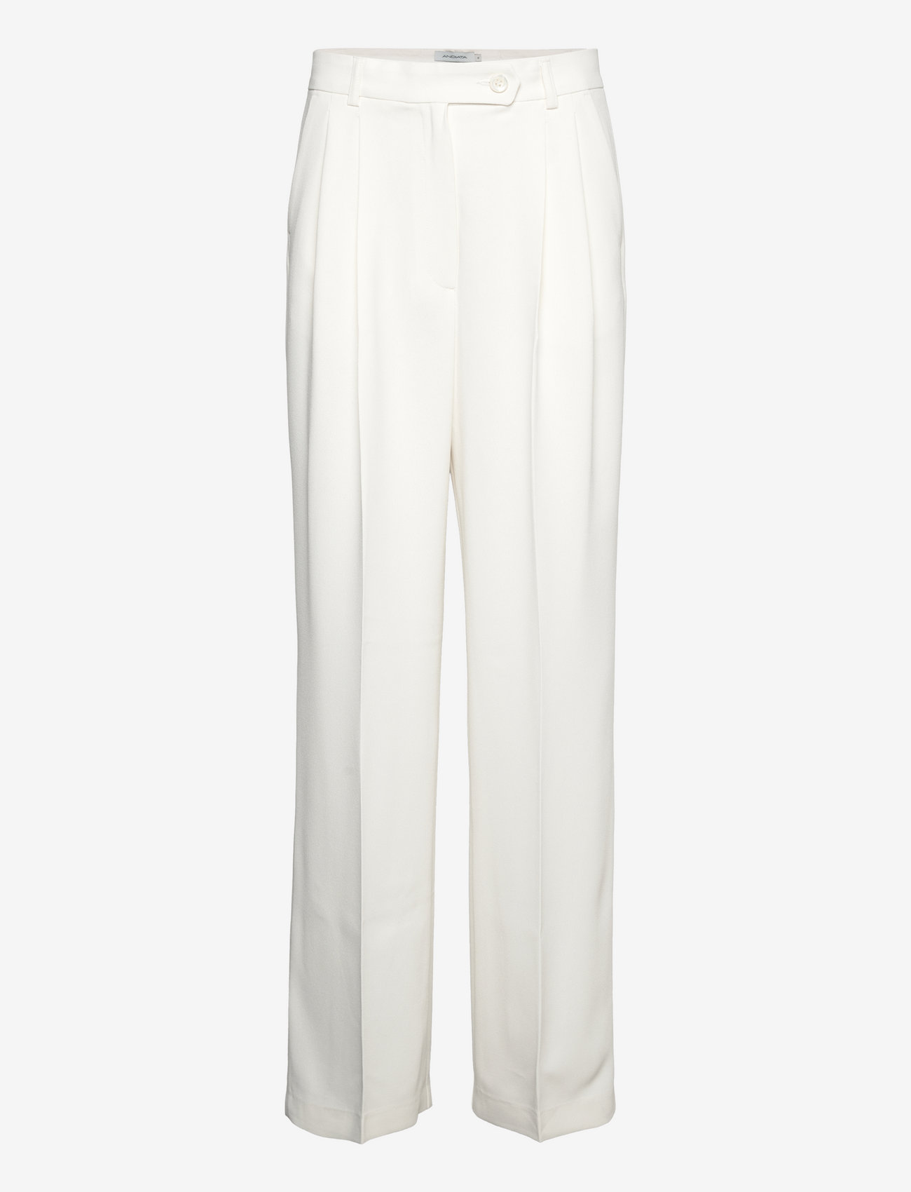 Andiata - Gytta - laia säärega püksid - chalk white - 1