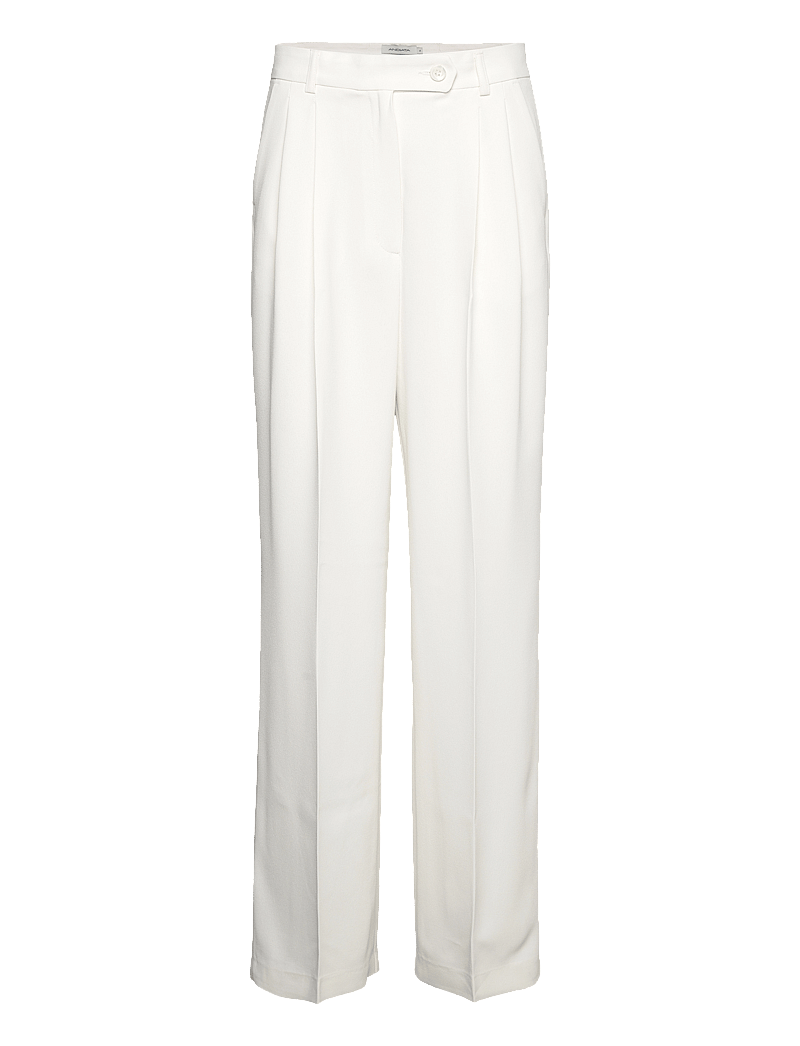 Andiata - Gytta - bukser med brede ben - chalk white - 1