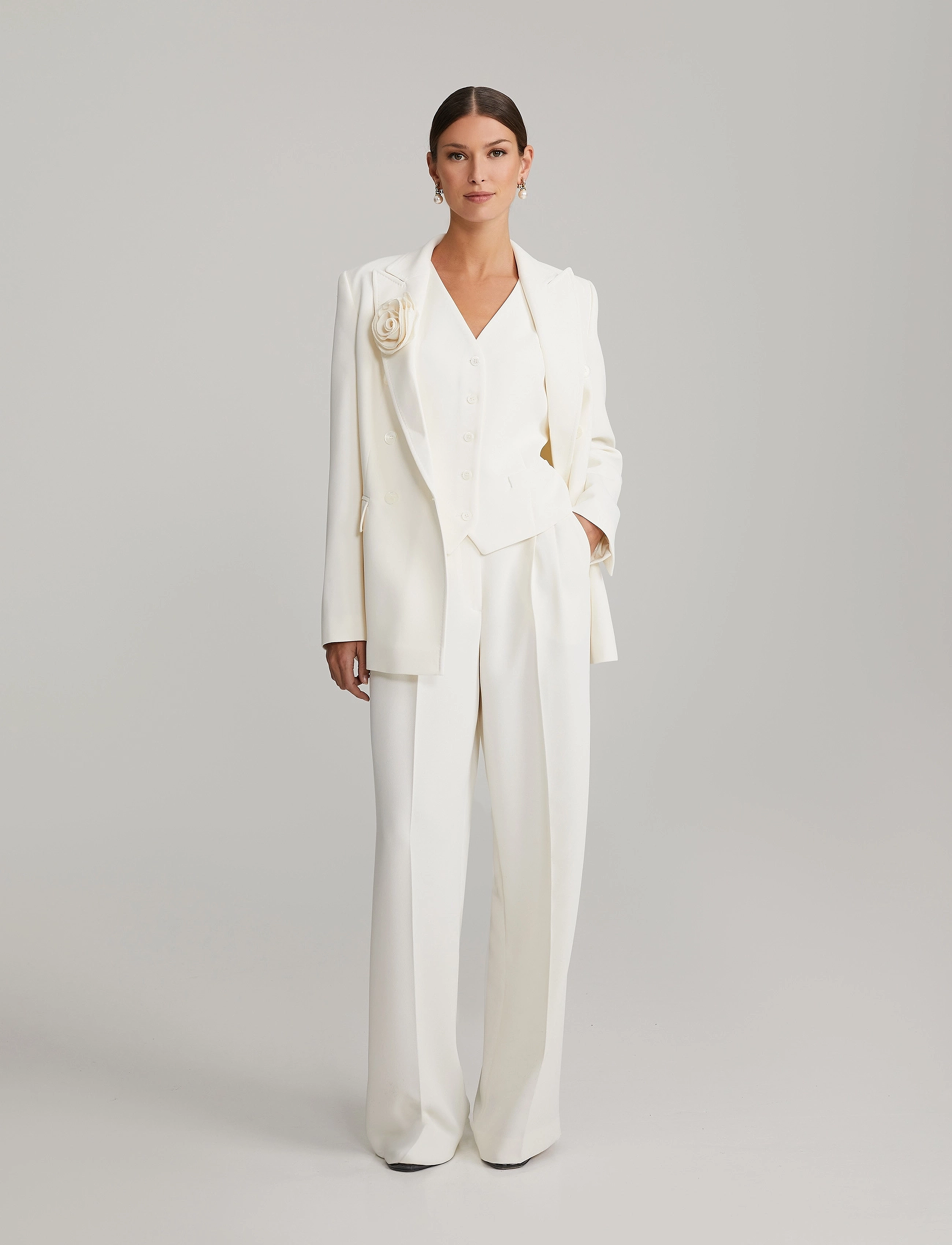Andiata - Gytta - konfirmation - chalk white - 5
