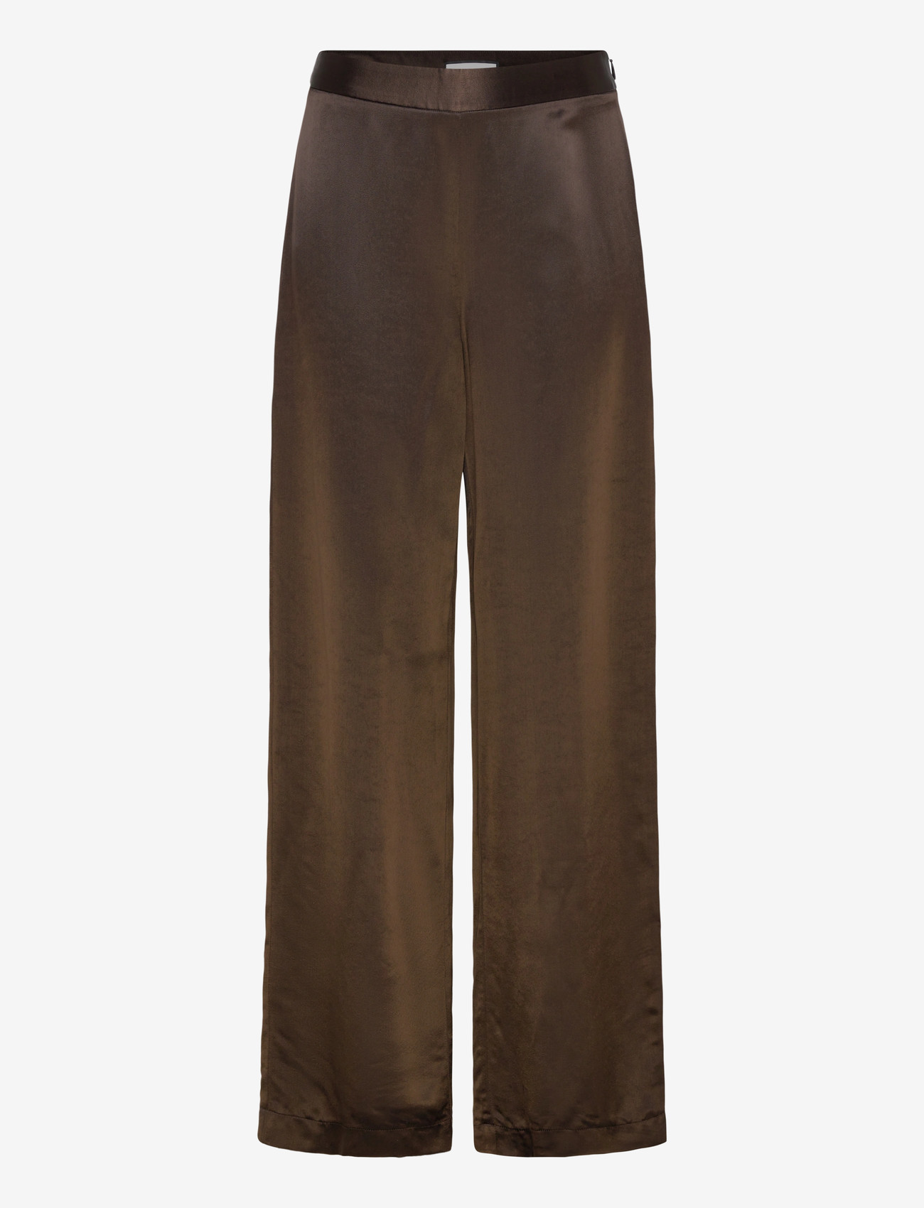 Andiata - Sinea - laia säärega püksid - mocha - 0