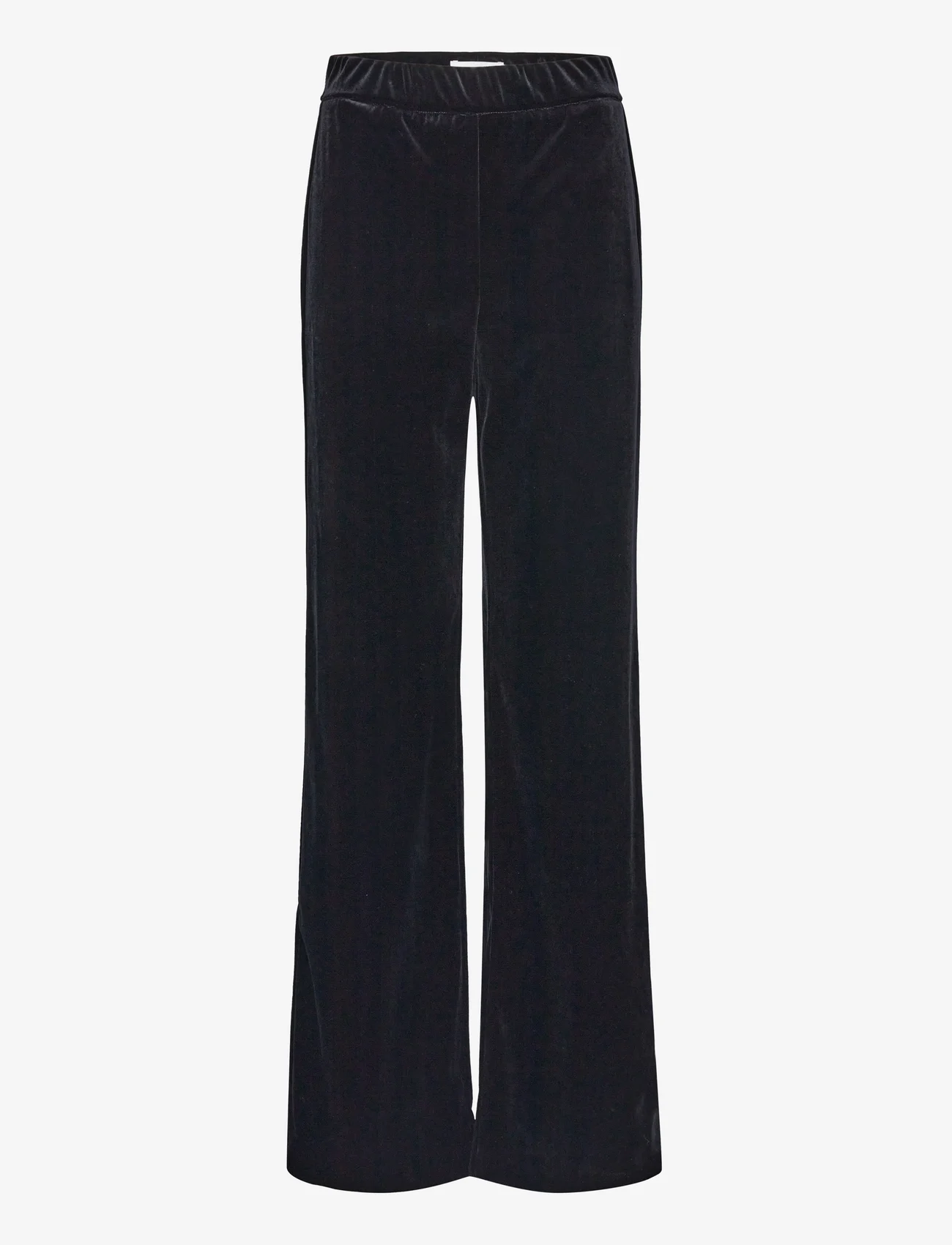 Andiata - Zelie trousers - wijde broeken - black - 0
