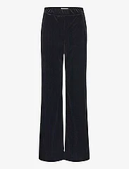 Andiata - Zelie trousers - plačios kelnės - black - 0