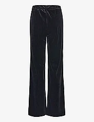 Andiata - Zelie trousers - leveälahkeiset housut - black - 2