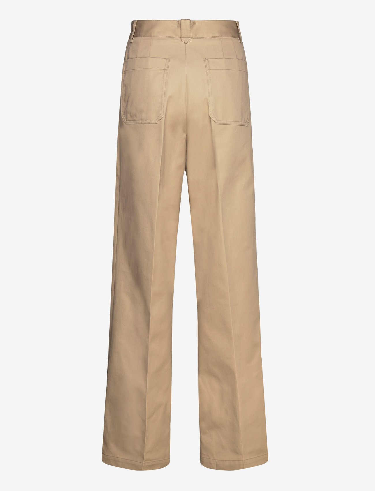 Andiata - Gytta C trousers - laia säärega püksid - sand - 2