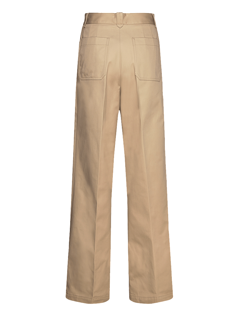 Andiata - Gytta C trousers - laia säärega püksid - sand - 2