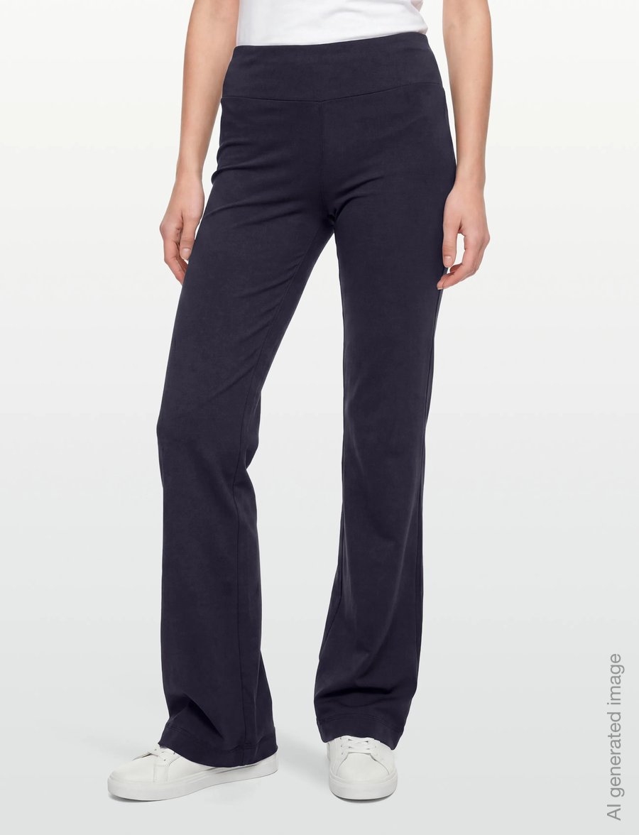 Andiata - Evelen T - flare bukser - royal navy - 3