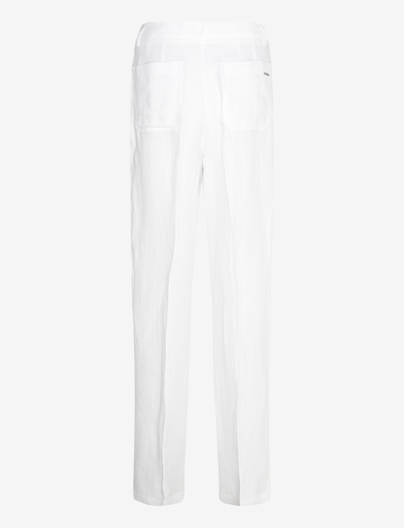 Andiata - Gytel - bukser med brede ben - brilliant white - 1