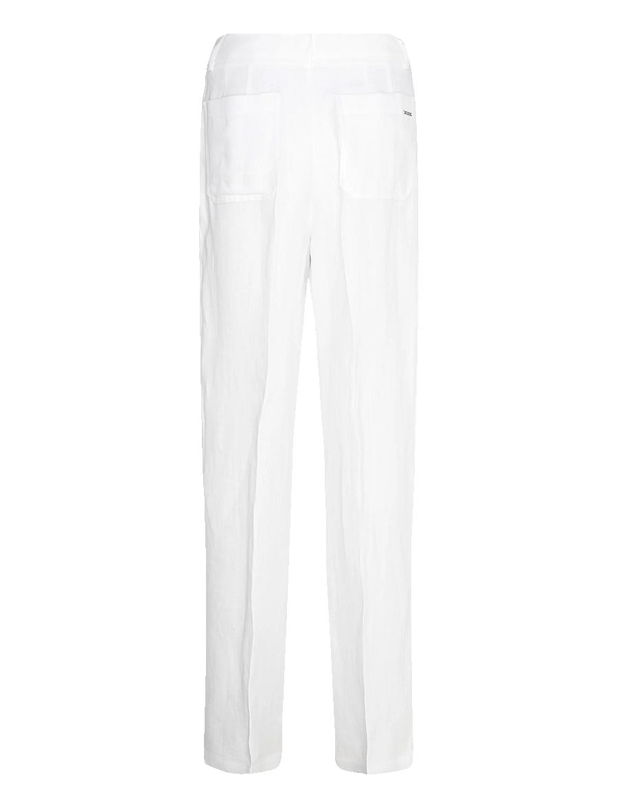Andiata - Gytel - hosen mit weitem bein - brilliant white - 2