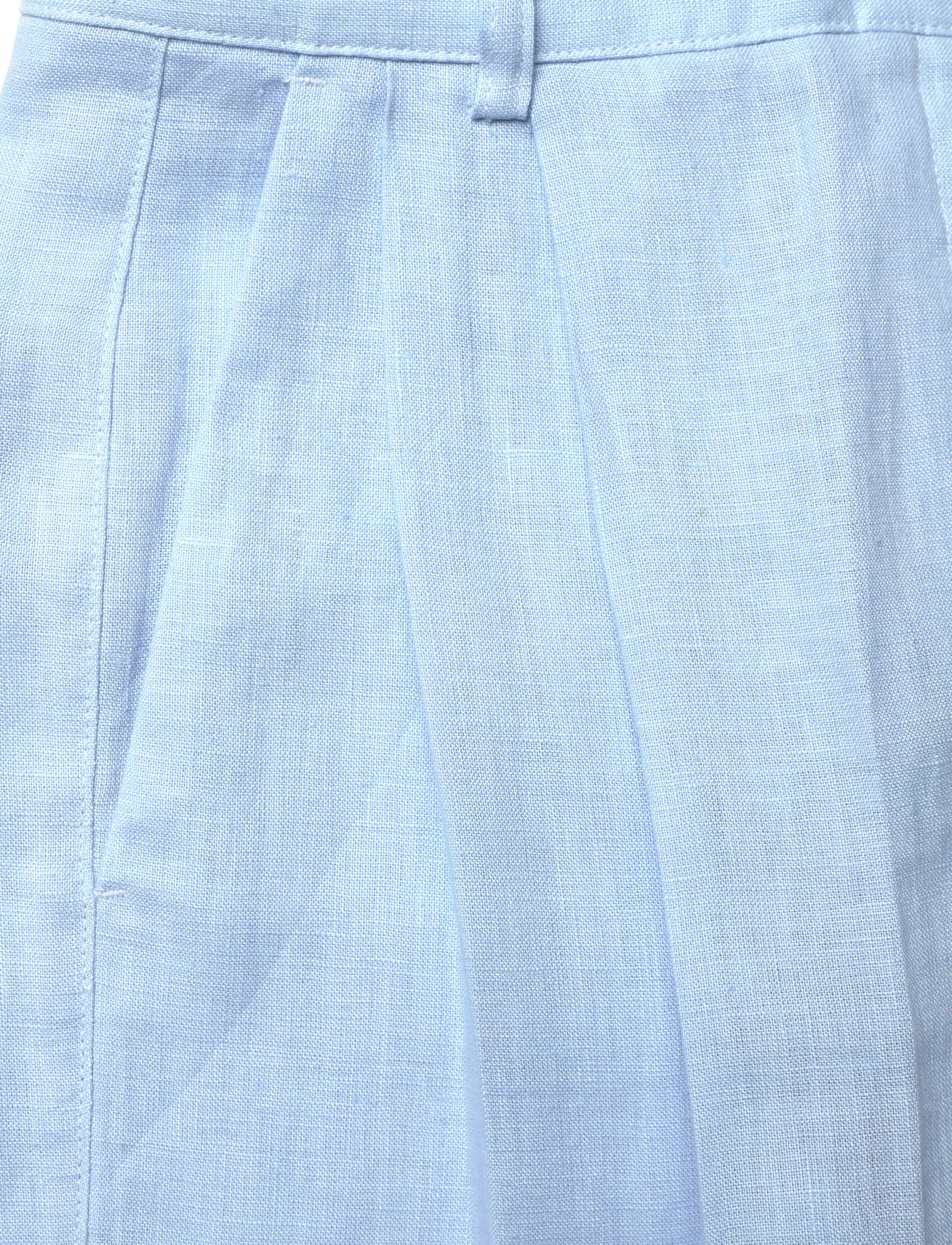 Andiata - Gytel - leinenhosen - sky blue - 5