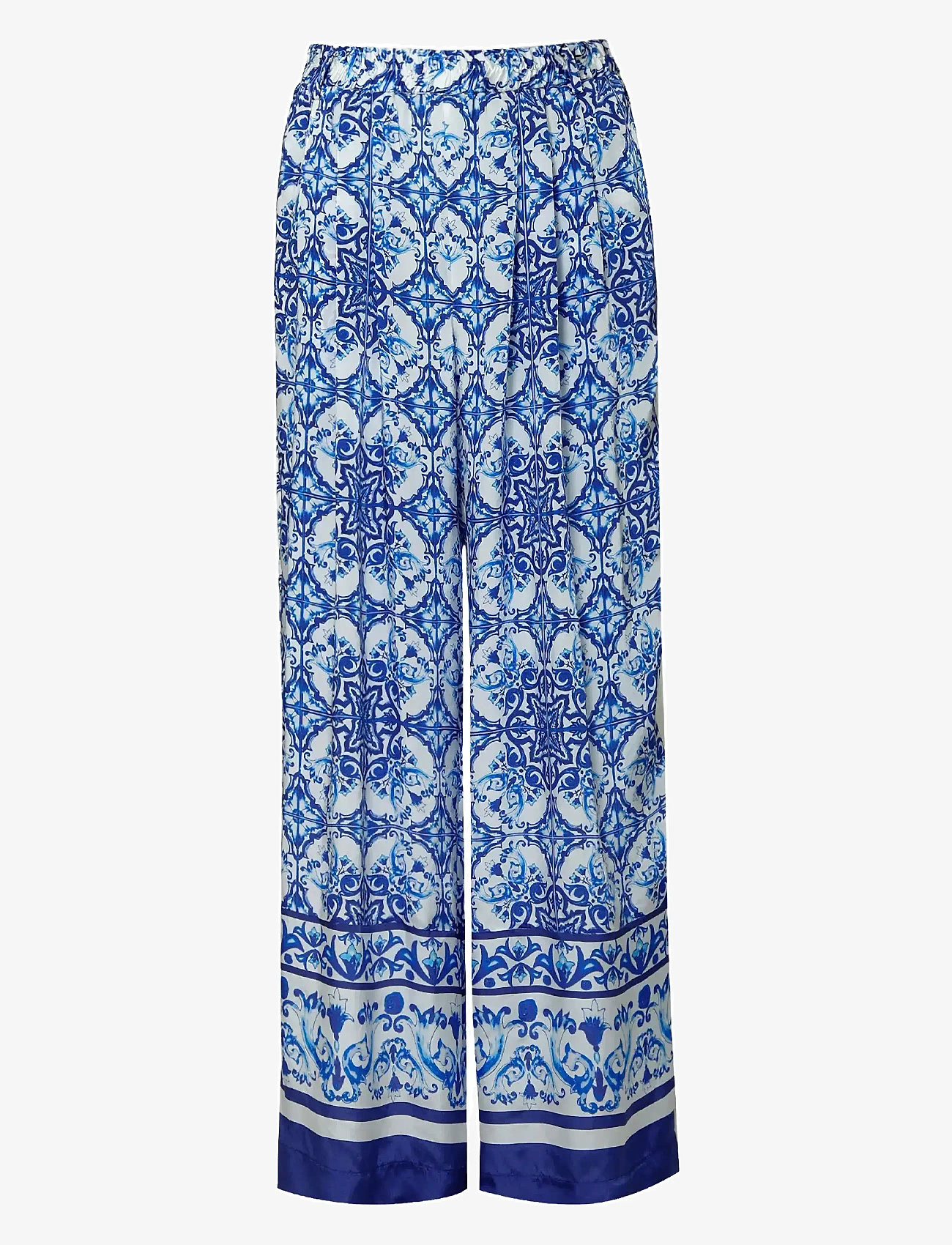 Andiata - Karie 2 - hosen mit weitem bein - blue majolica - 0