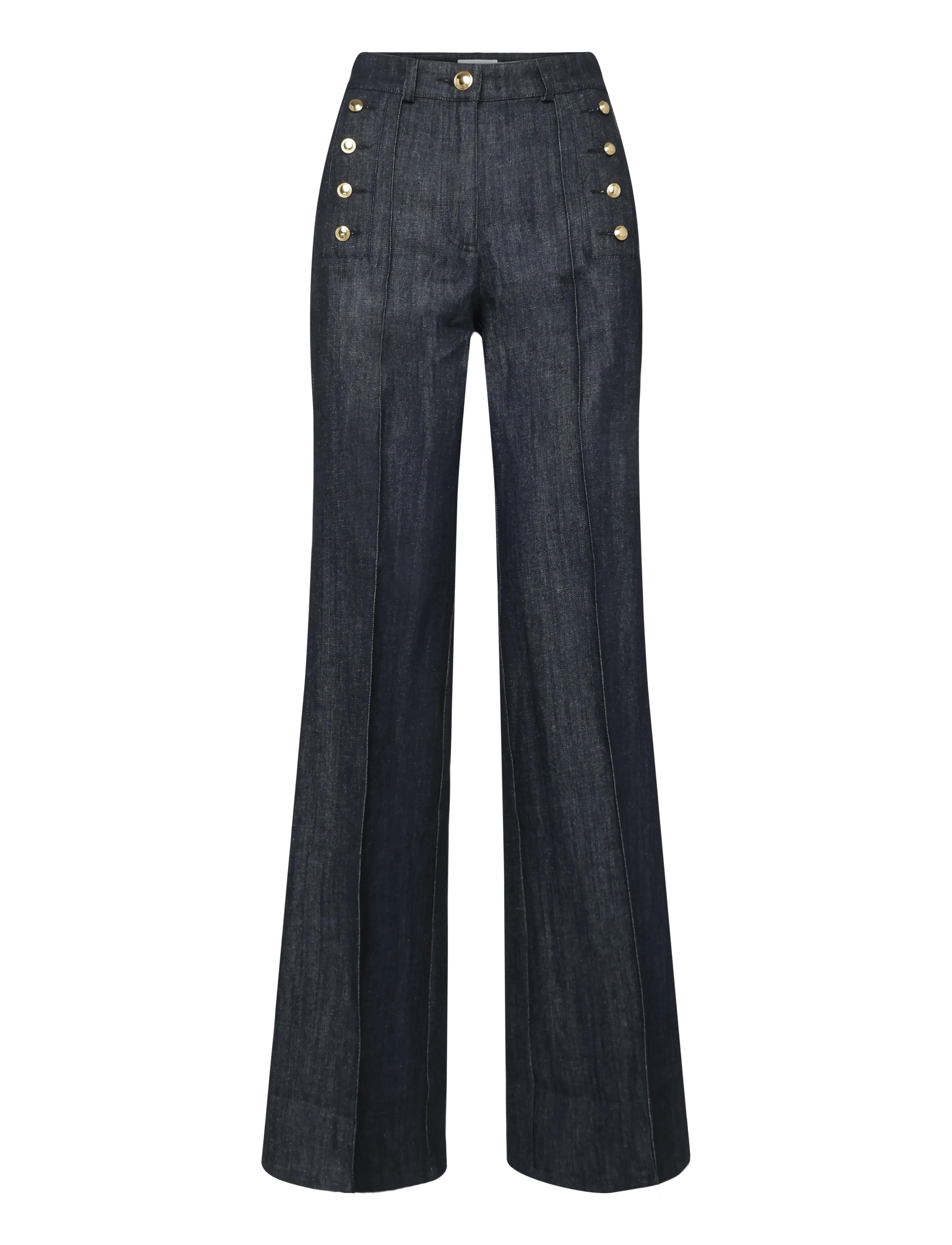 Andiata - Viven trousers - brede jeans - denim blue - 1