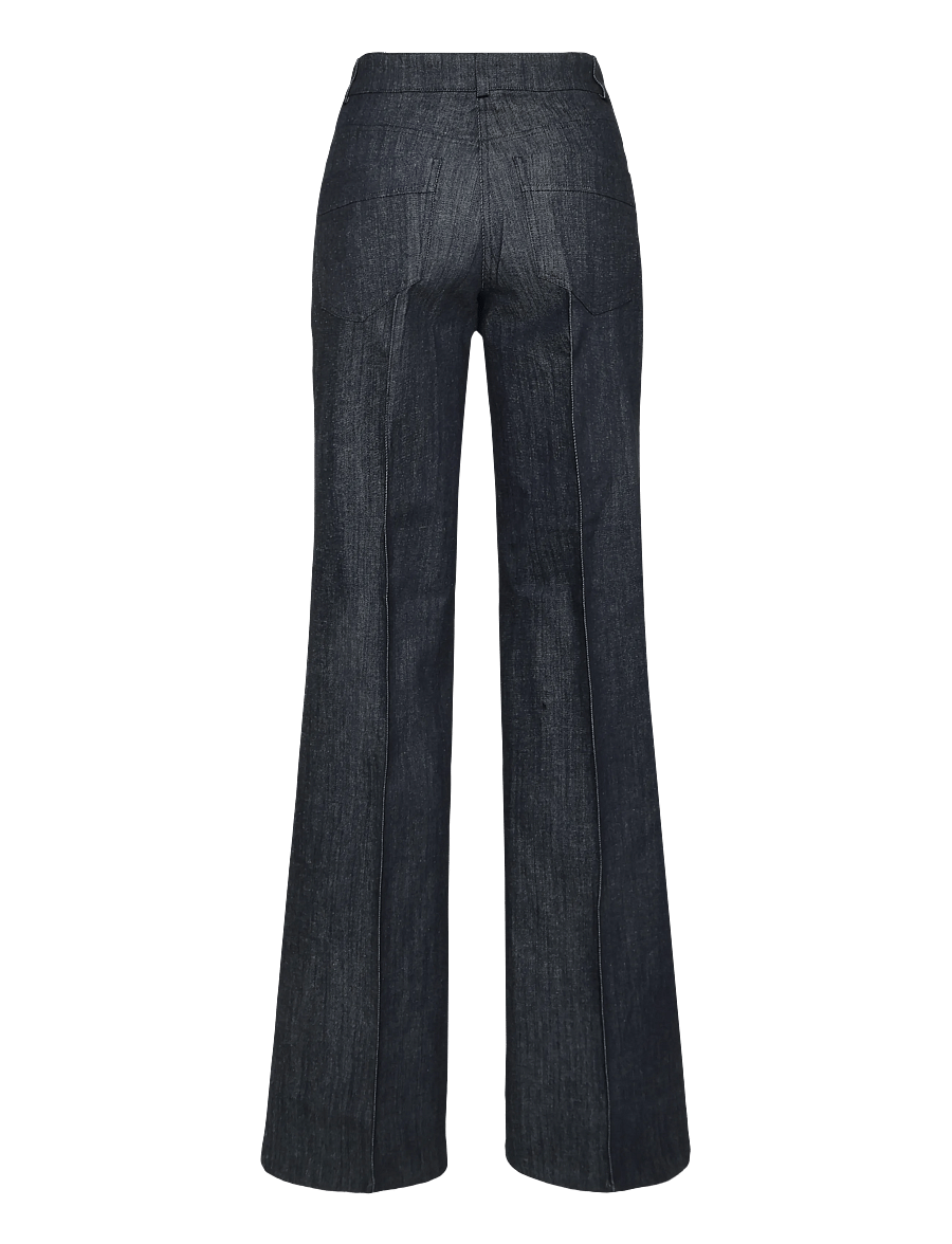 Andiata - Viven trousers - brede jeans - denim blue - 2