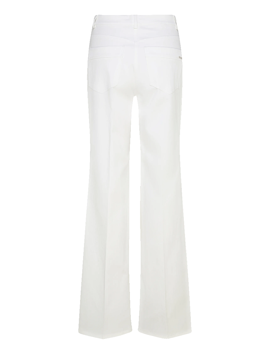 Andiata - Viven - hose mit geradem bein - brilliant white - 2