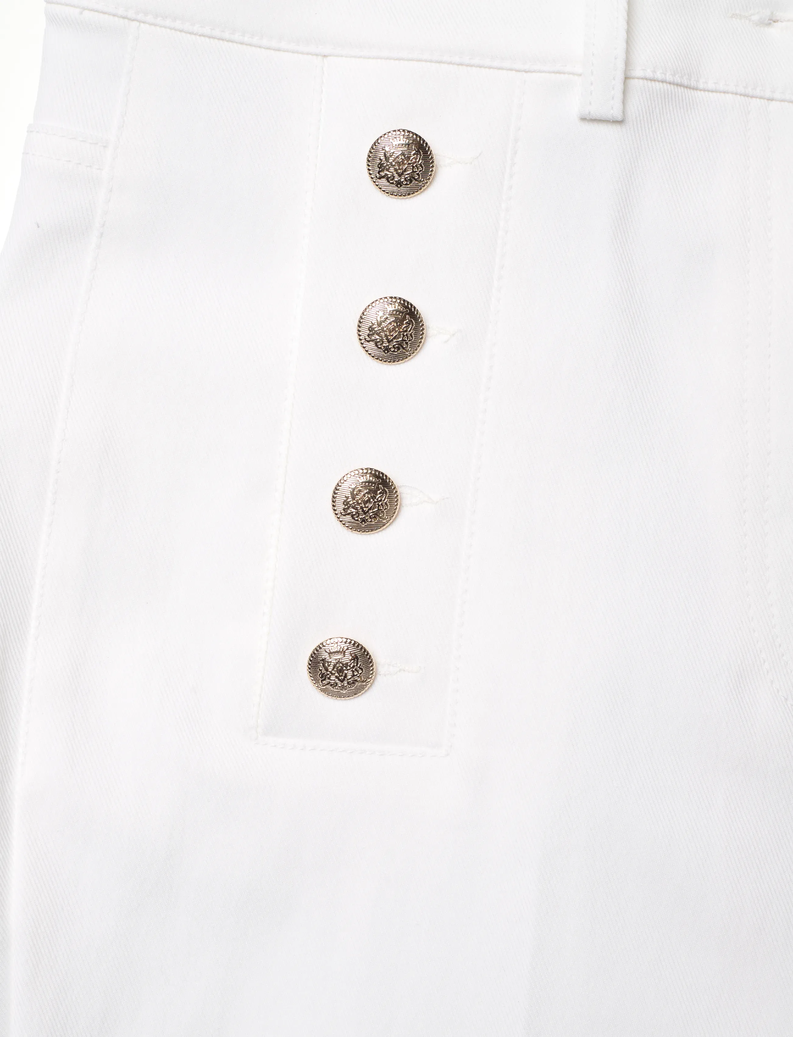 Andiata - Viven - hose mit geradem bein - brilliant white - 5