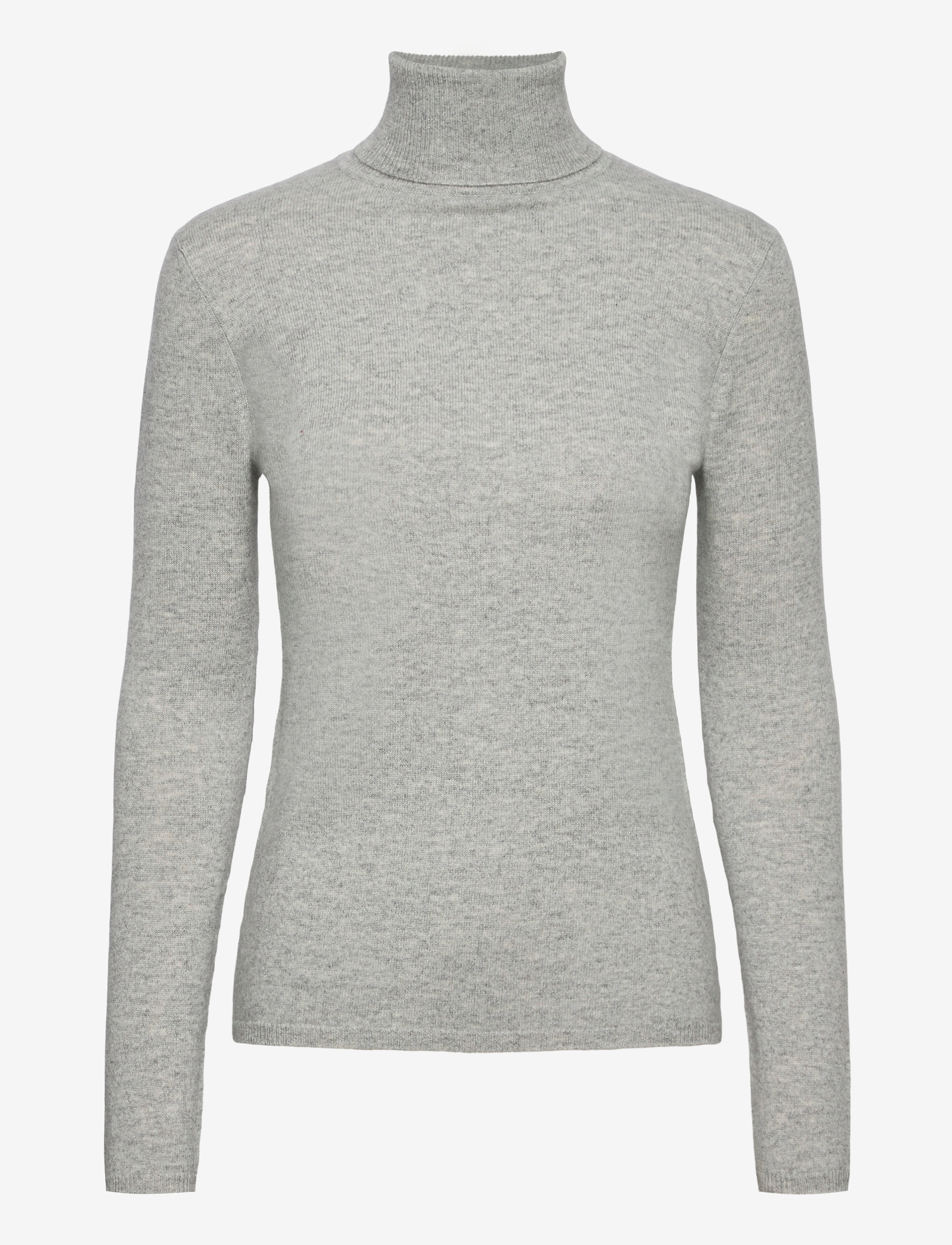 Andiata - POLANA CASHMERE POLO KNIT - light grey - 1