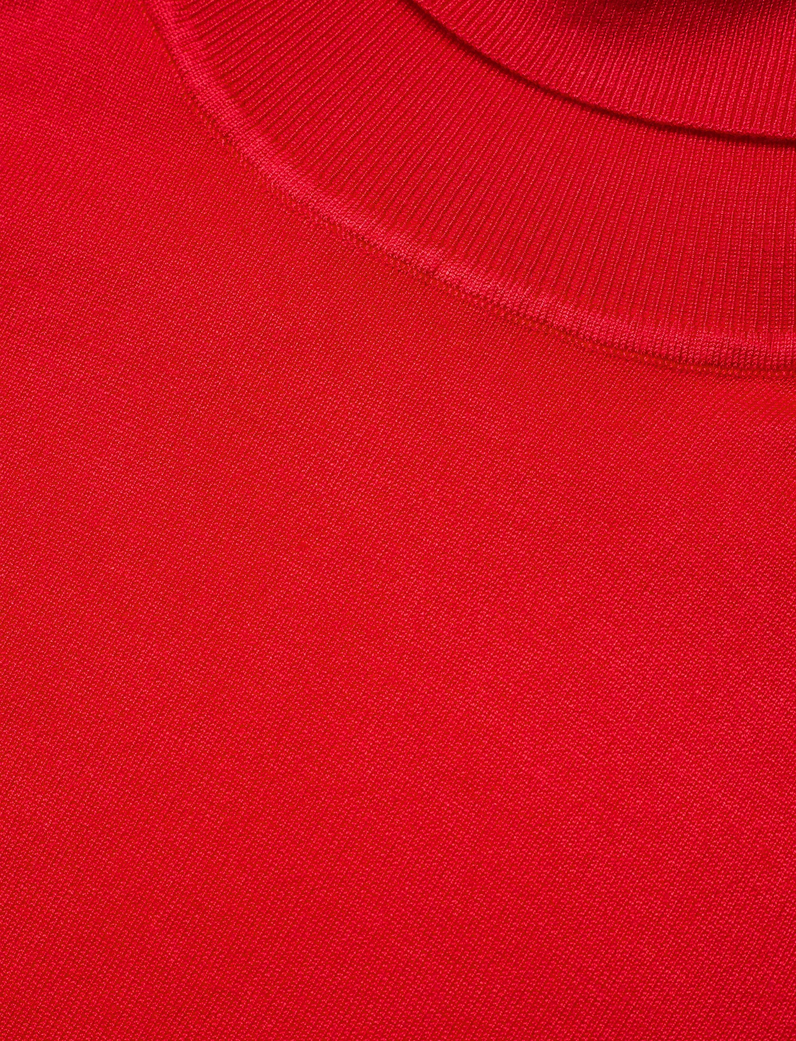 Andiata - POLA POLO NECK - scarlett red - 4
