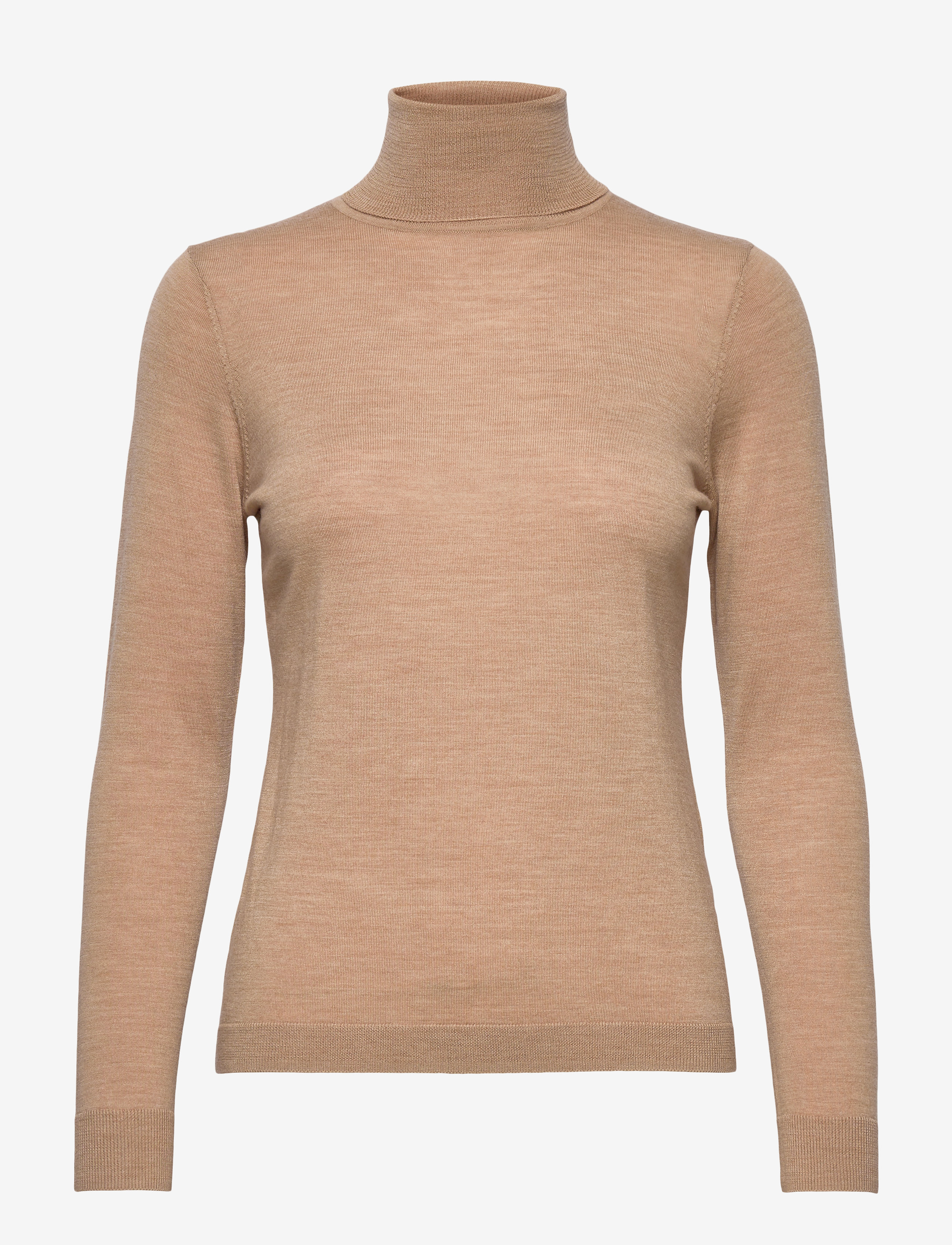 Andiata - Dolora merino polo knit - camel - 1
