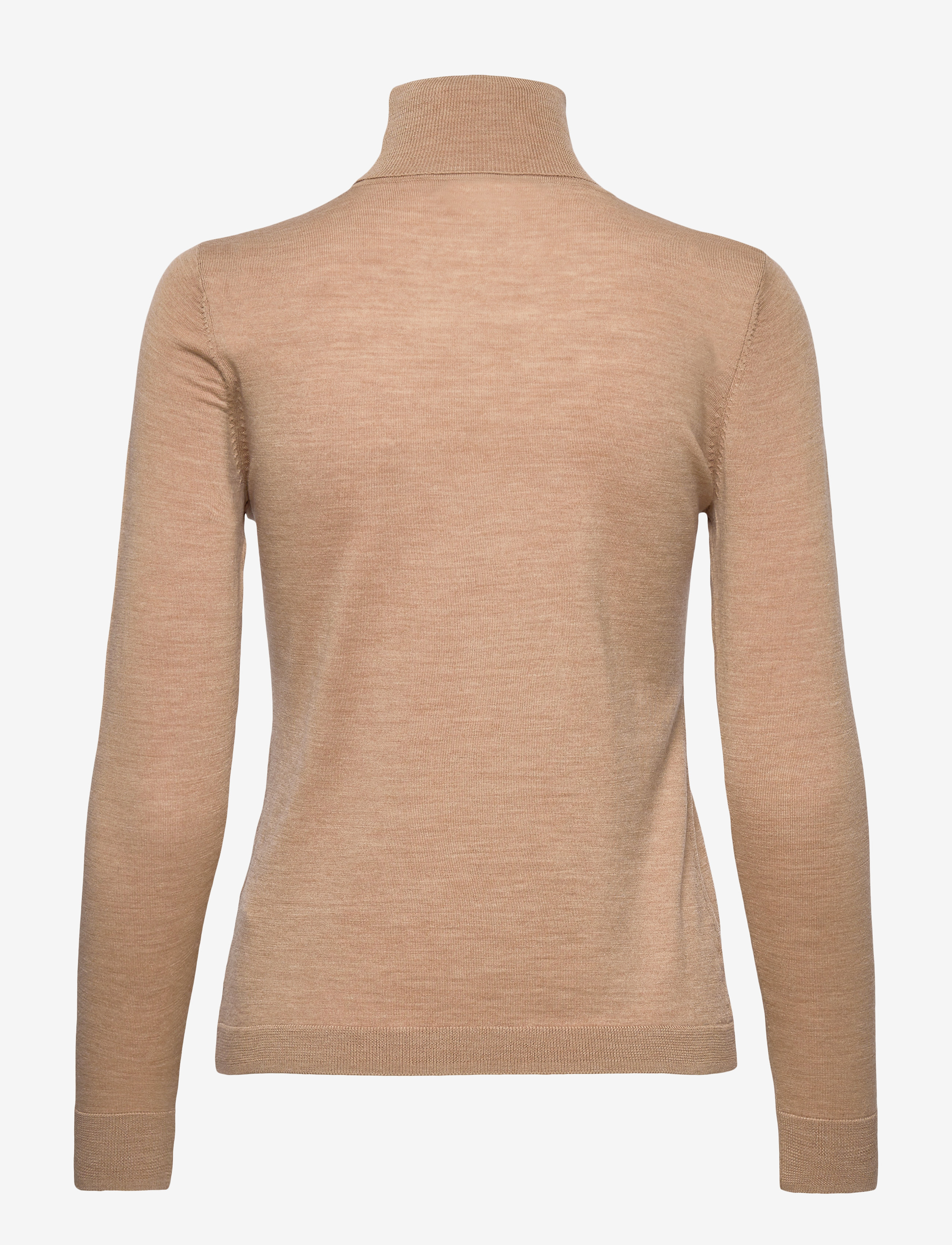 Andiata - Dolora merino polo knit - camel - 2