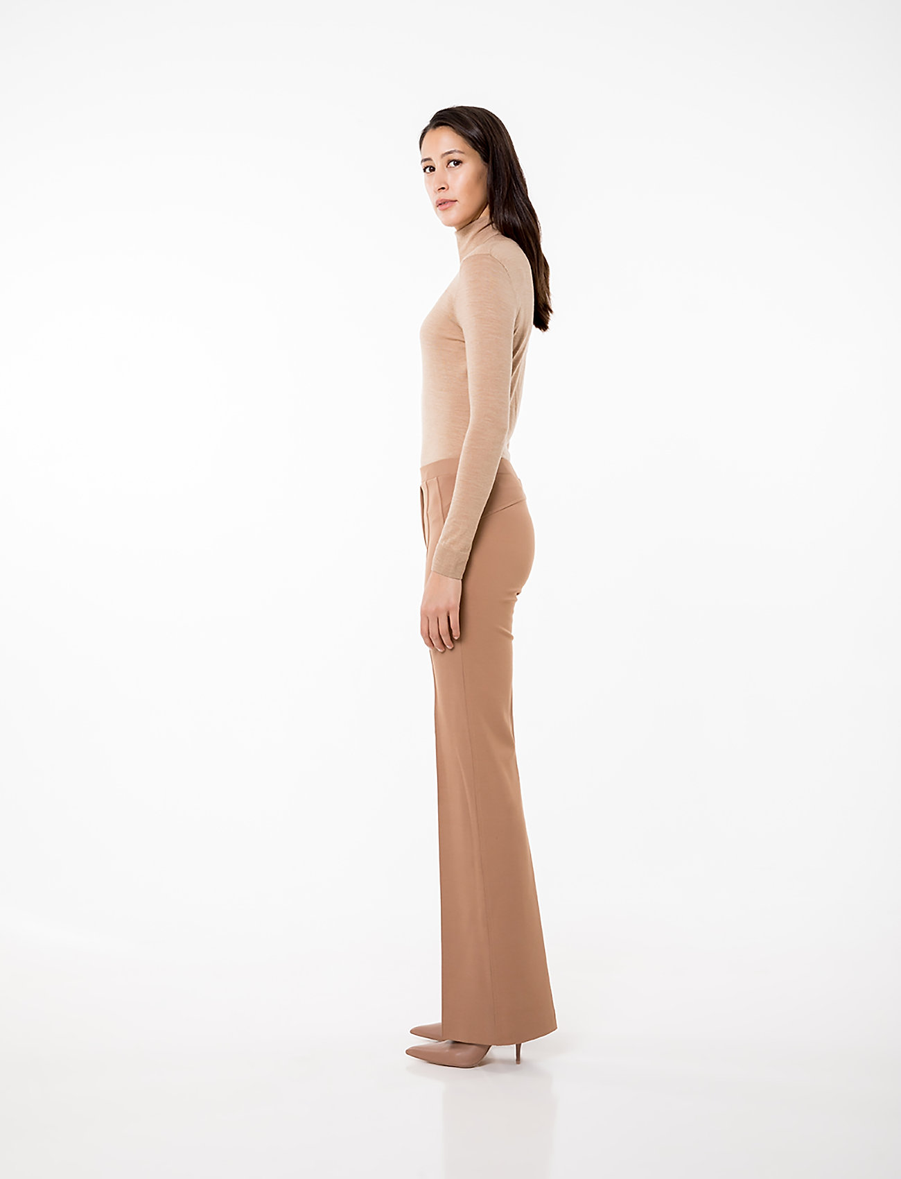 Andiata - Dolora merino polo knit - camel - 5
