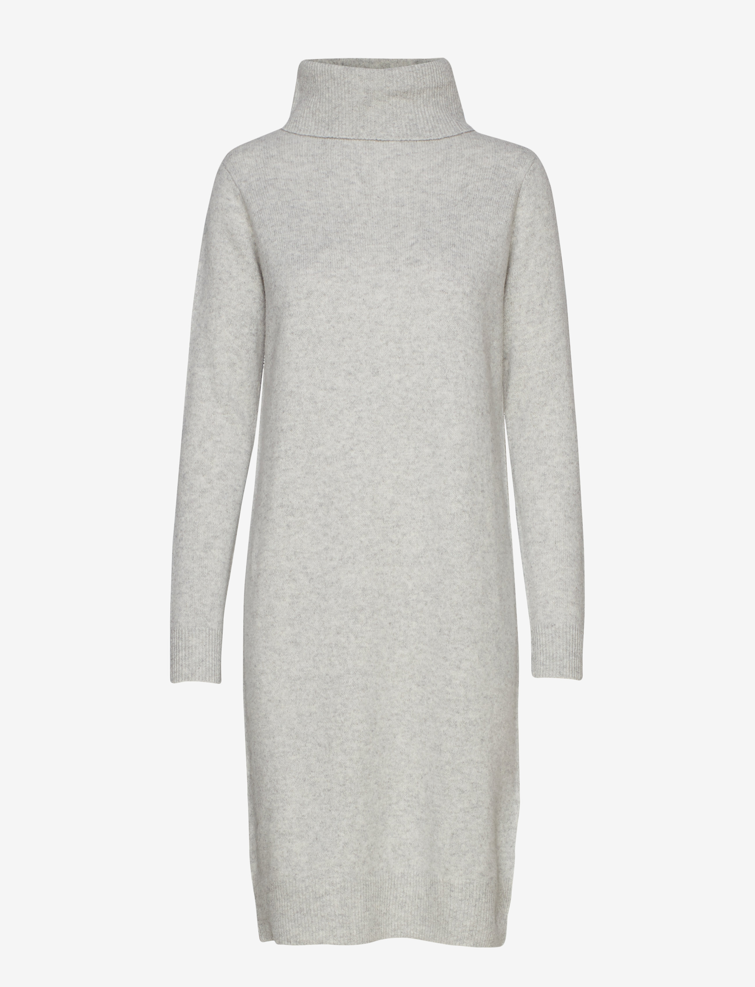 Andiata Aislayne Merino Knit Dress - Andiata - LIGHT GREY / grey
