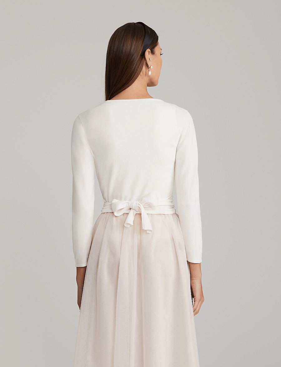 Andiata - Jella - långärmade toppar - chalk white - 4