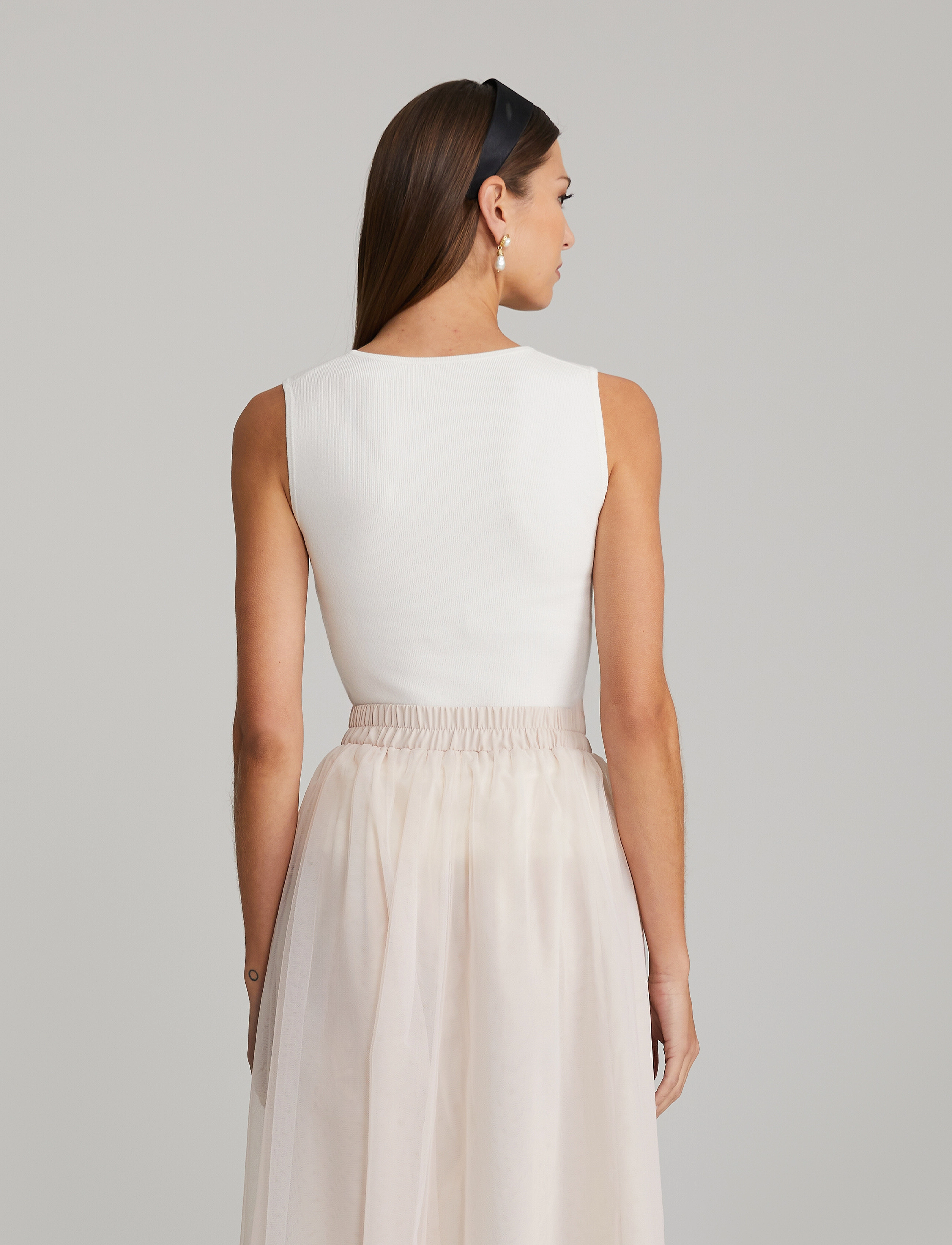 Andiata - Hannele L - linnen - chalk white - 4