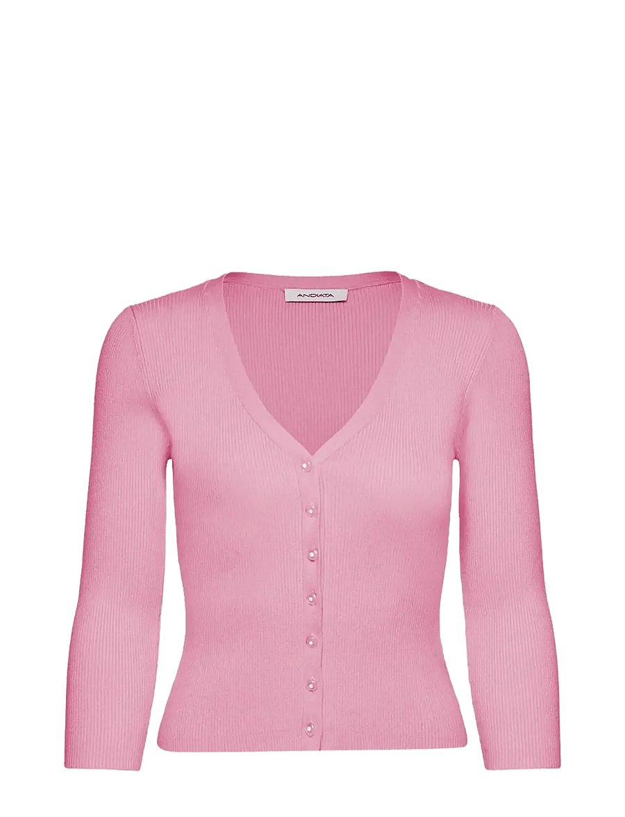 Andiata - Stacie - cardigans - pink peony - 1