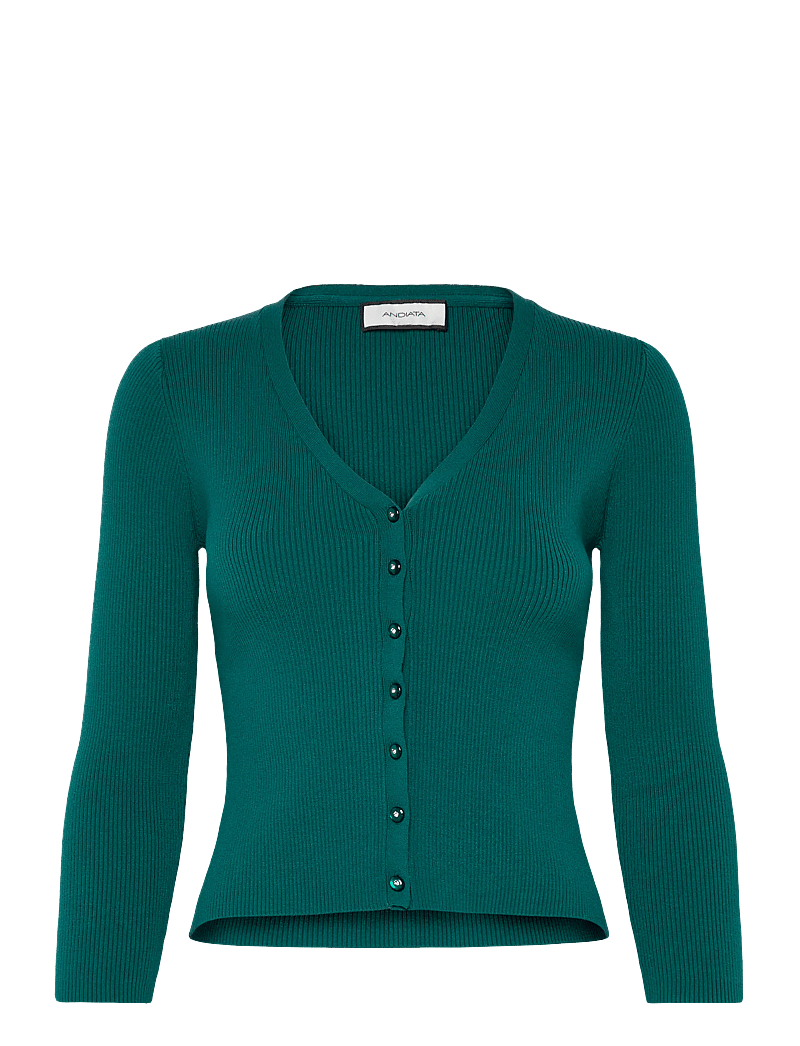 Andiata - Stacie - cardigans - teal green - 0