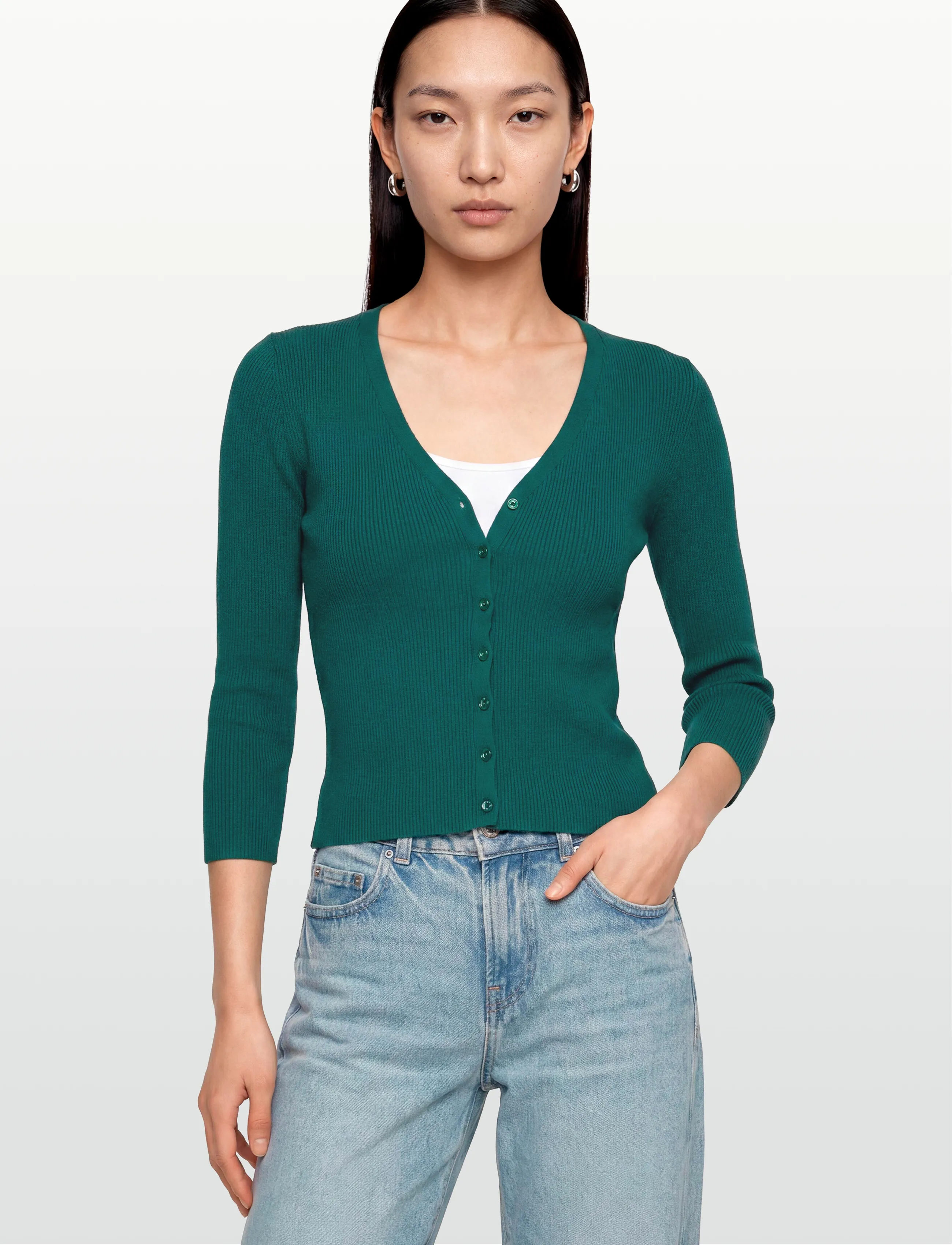 Andiata - Stacie - kardiganid - teal green - 3