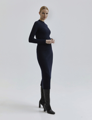 Andiata - Edmee Knit Skirt - stickade kjolar - deep navy blue - 4