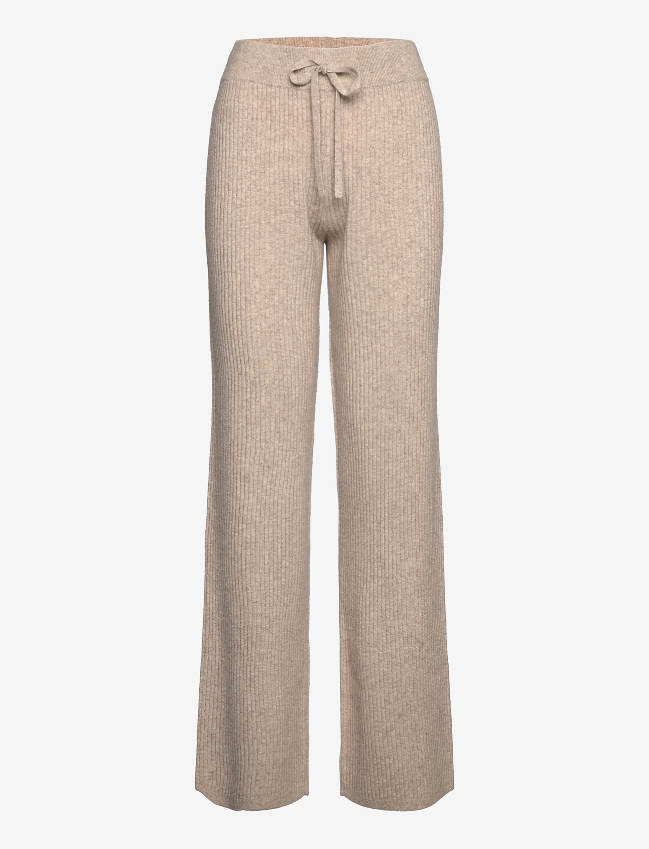 Andiata - Terra Knit Pants - cashew beige - 1