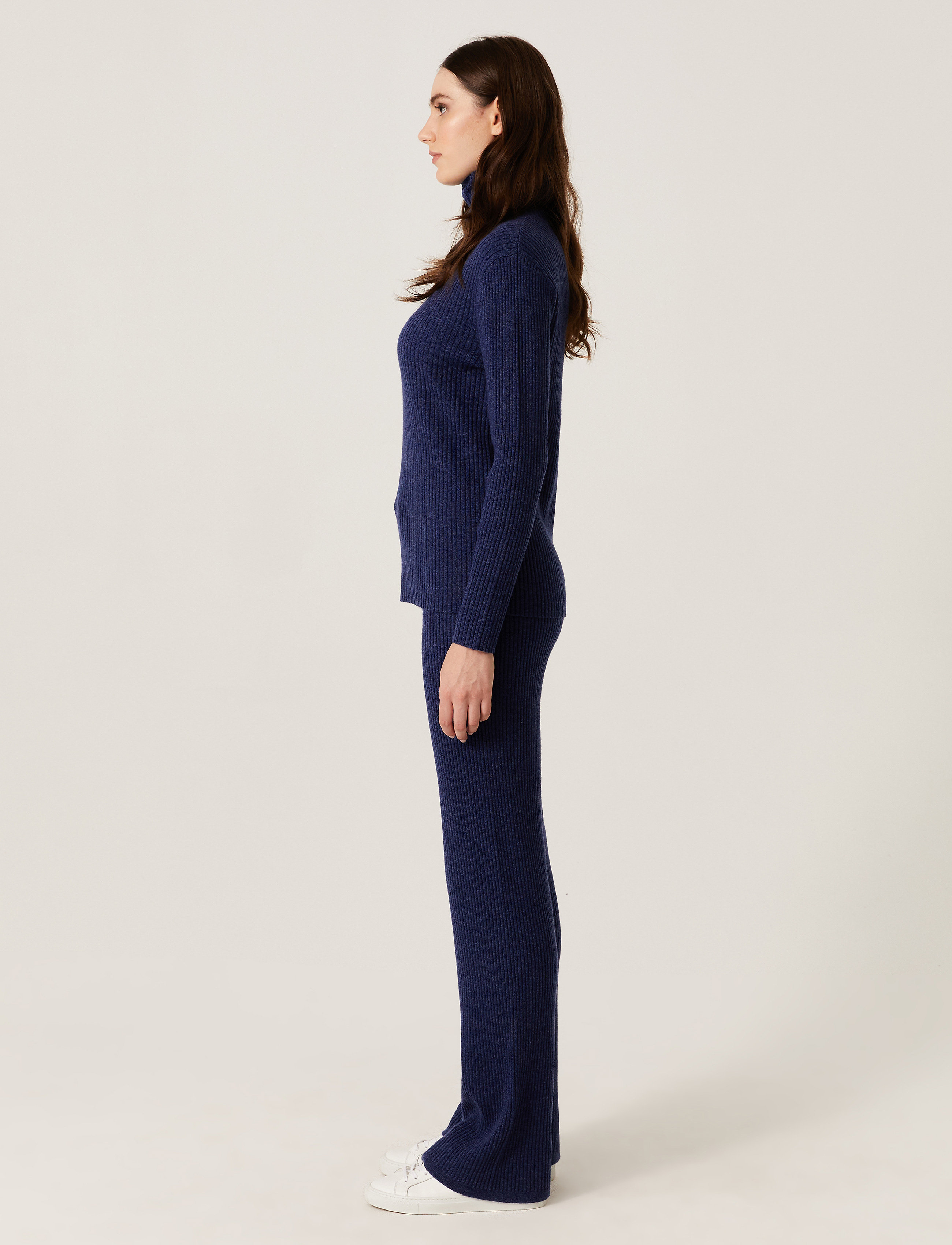 Andiata - Terra Knit Pants - royal blue - 3