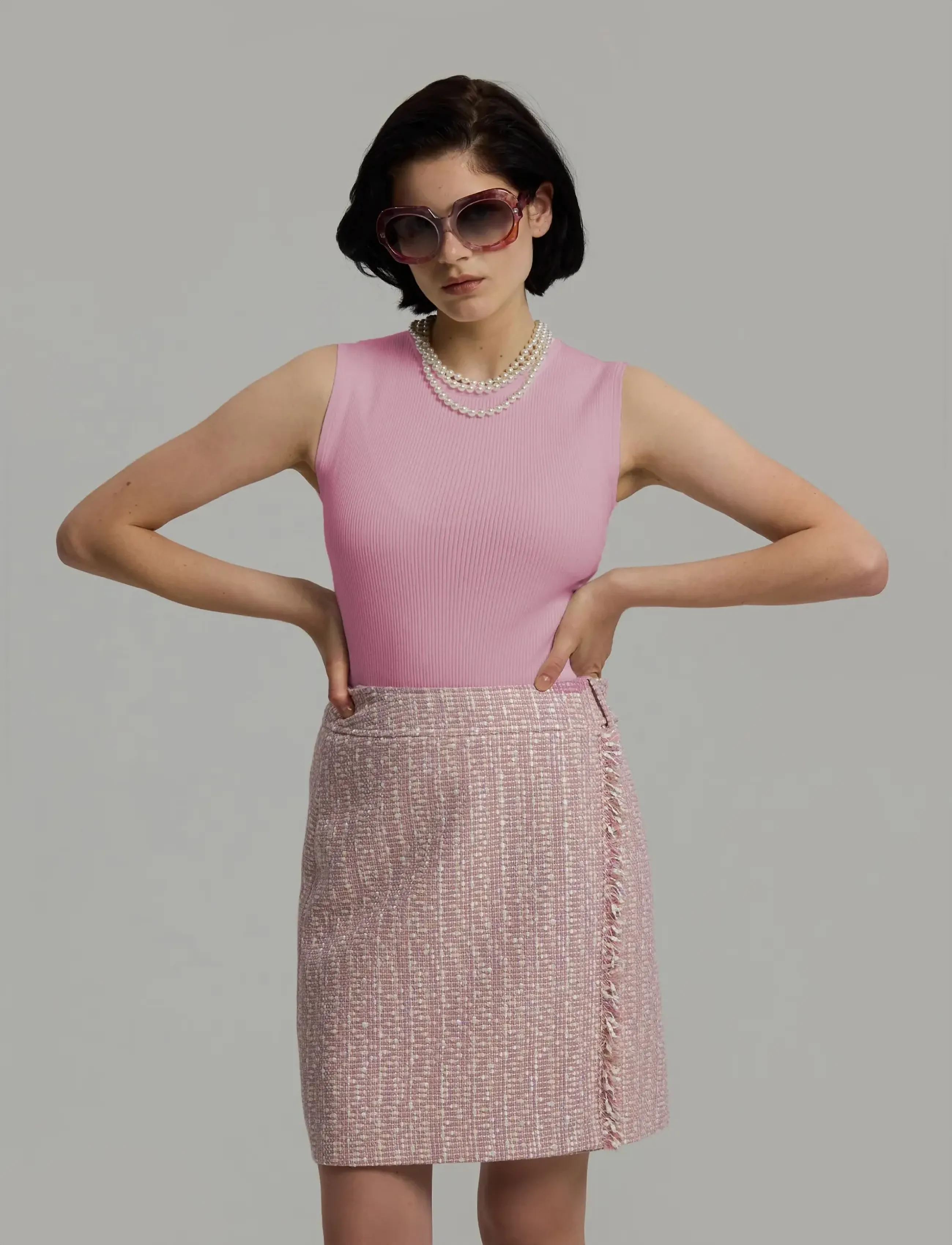 Andiata Griet R - T-särgid ja alussärgid - PEONY PINK / pink/rose