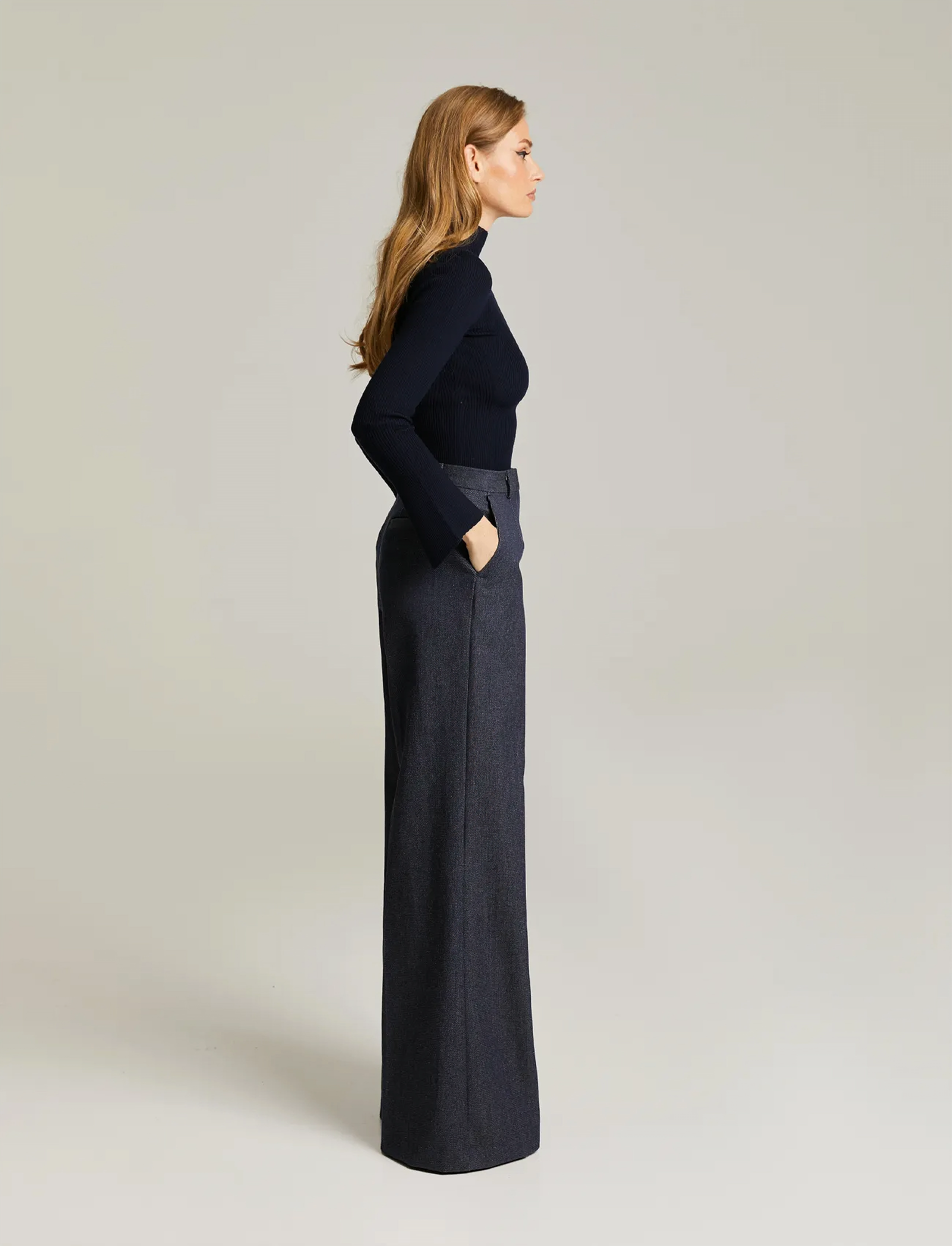 Andiata - Delinas - rollkragenpullover - dark blue - 2