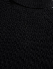 Andiata - Laure knit - džemperi ar augstu apkakli - black - 5