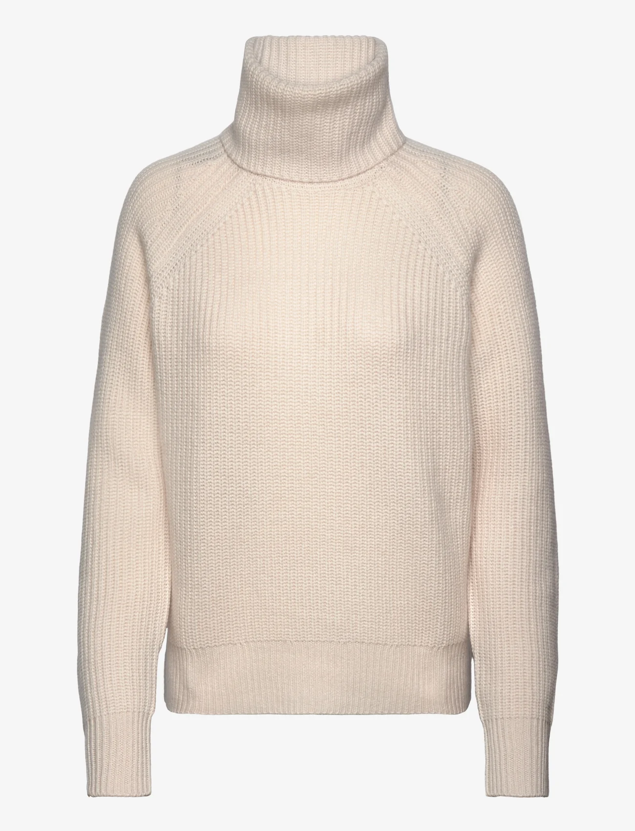 Andiata - Laure knit - megztiniai su aukšta apykakle - dark vanilla - 0