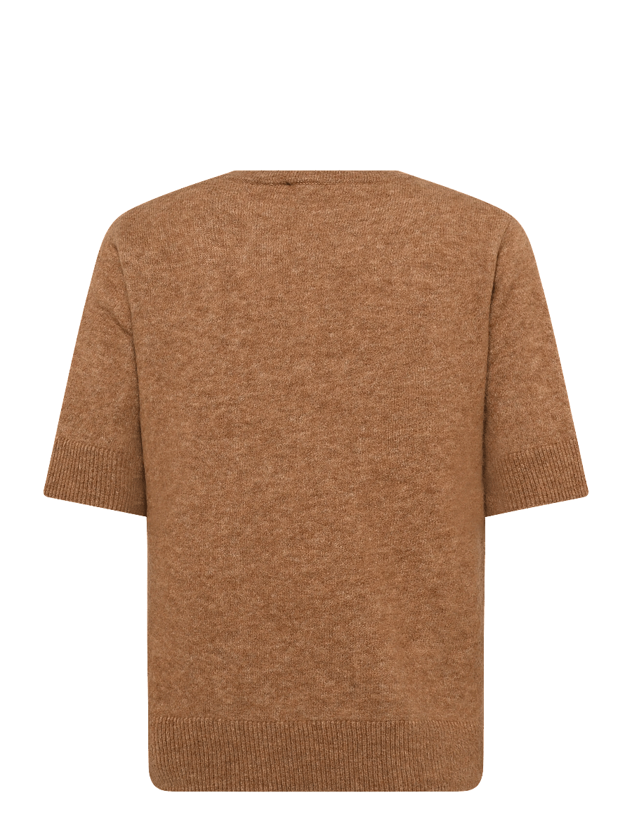 Andiata - Enea Knit - striktrøjer - cognac - 1