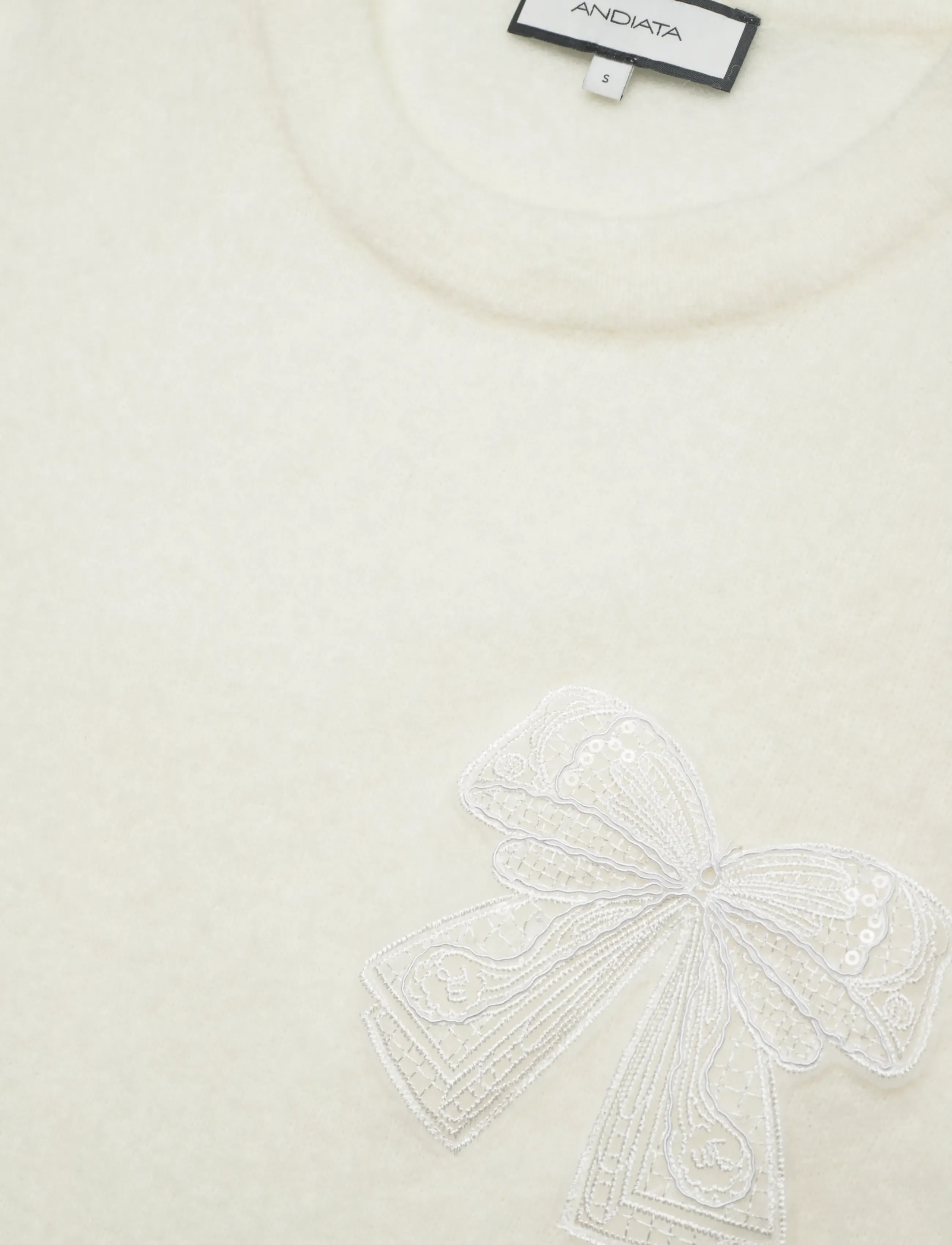 Andiata - Enezy - jumpers - chalk white - 5