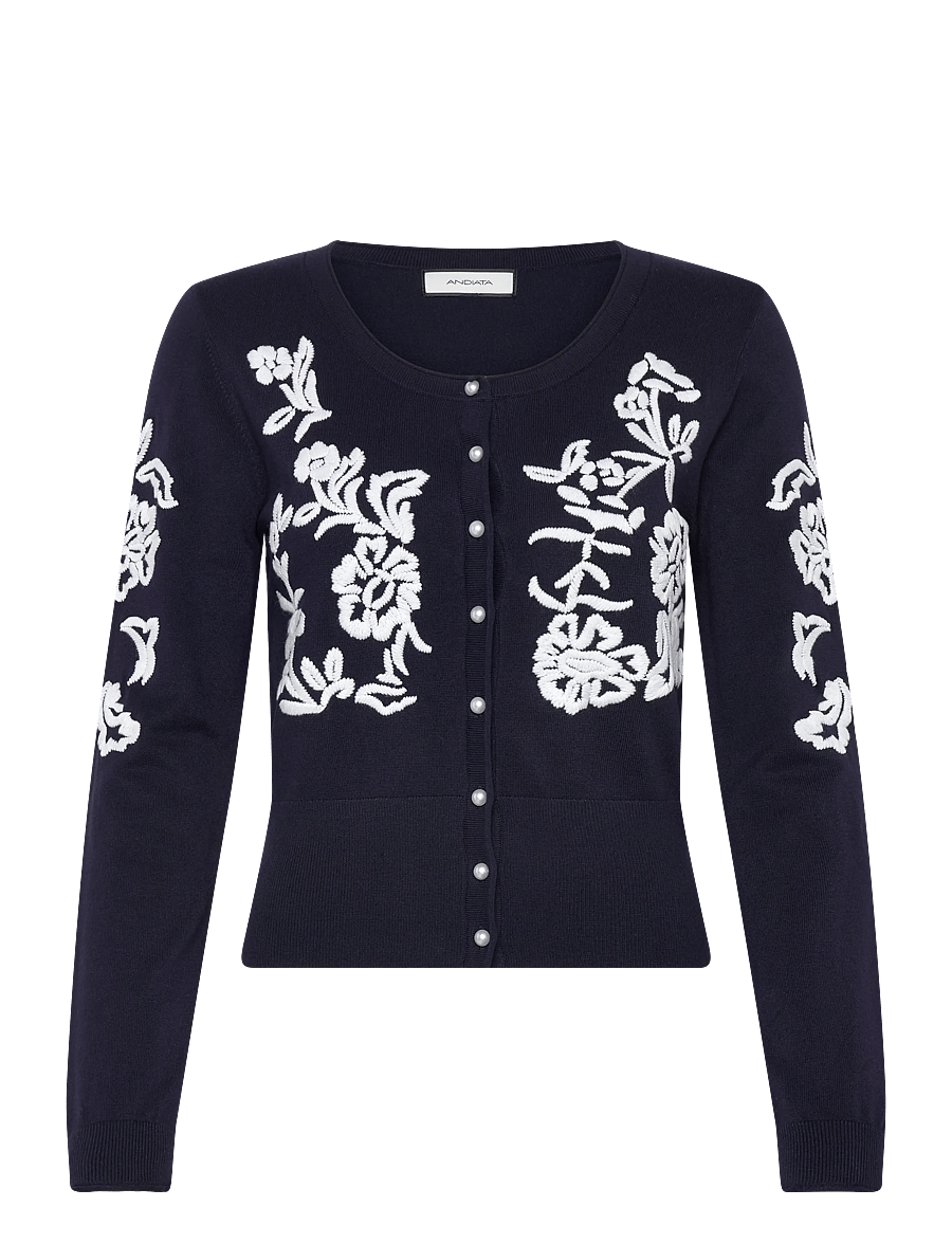 Andiata - Ellery - cardigans - dark blue - 1