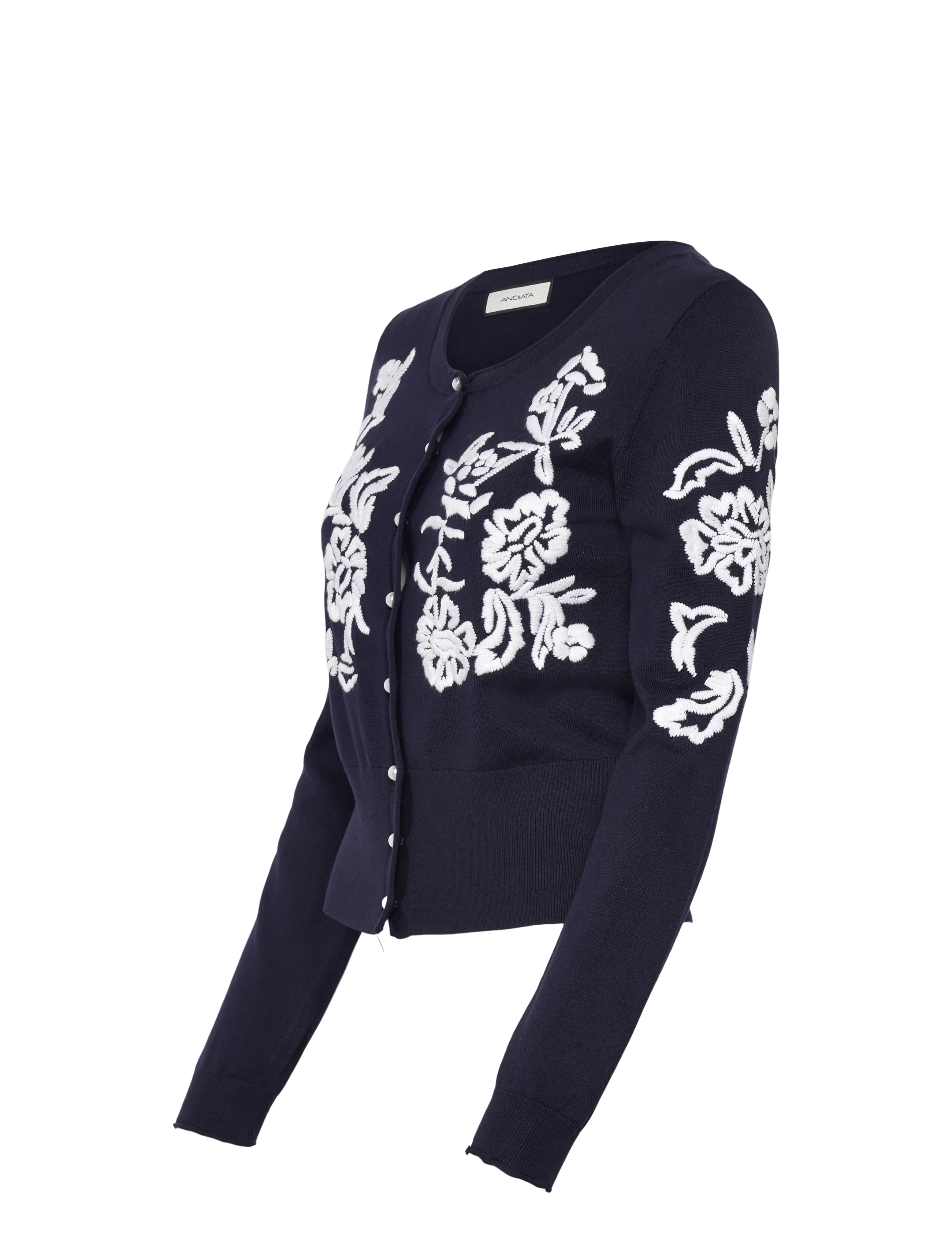 Andiata - Ellery - cardigans - dark blue - 4