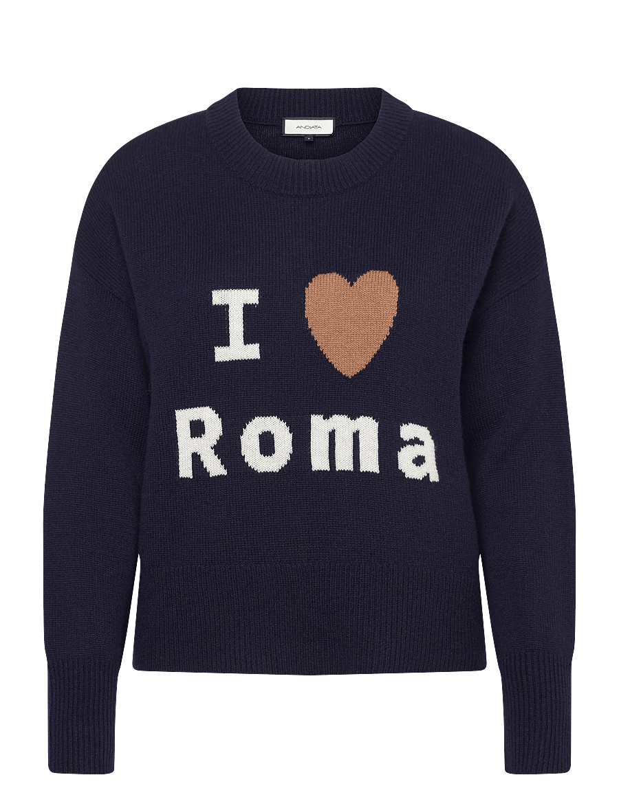 Andiata - Saroma - tröjor - dark blue - 1