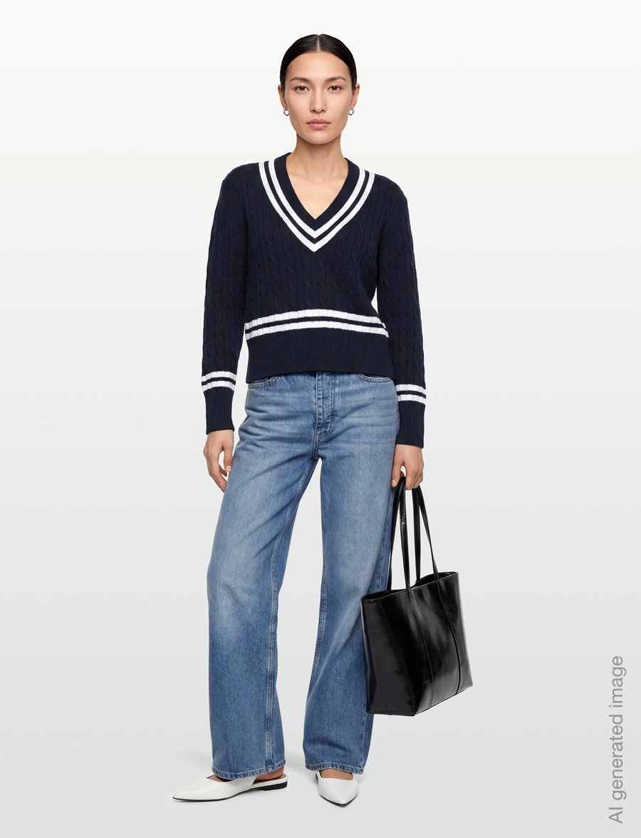 Andiata - Hillen - sweaters - navy blue - 0