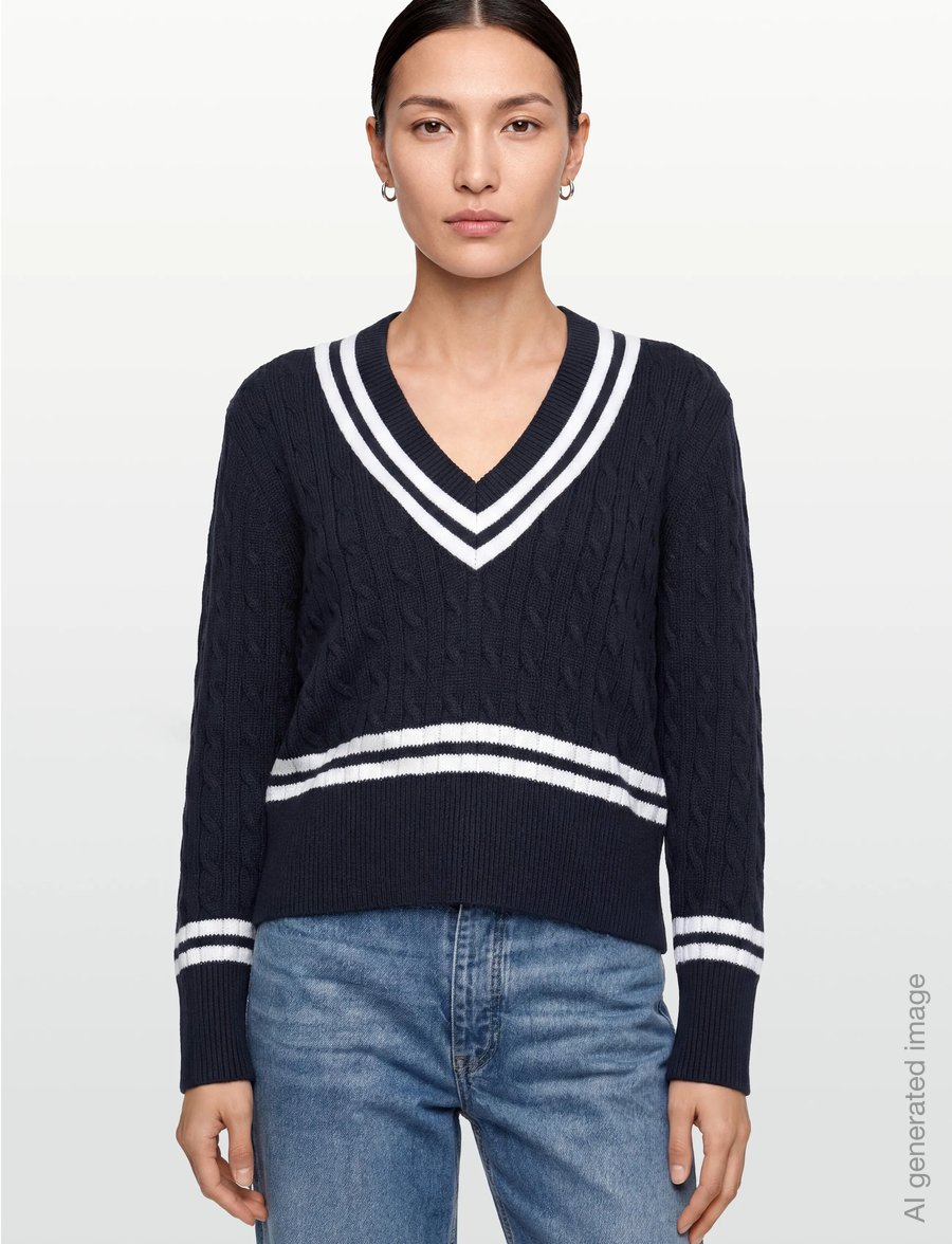 Andiata - Hillen - sweaters - navy blue - 3