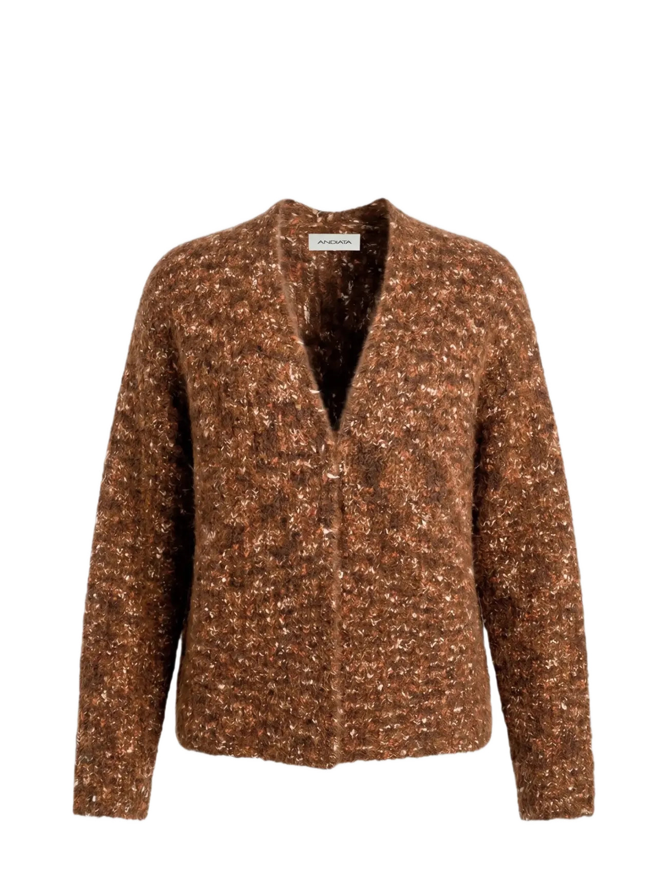 Andiata Lavigne Cardigan - Kardiganid - BROWN / brown