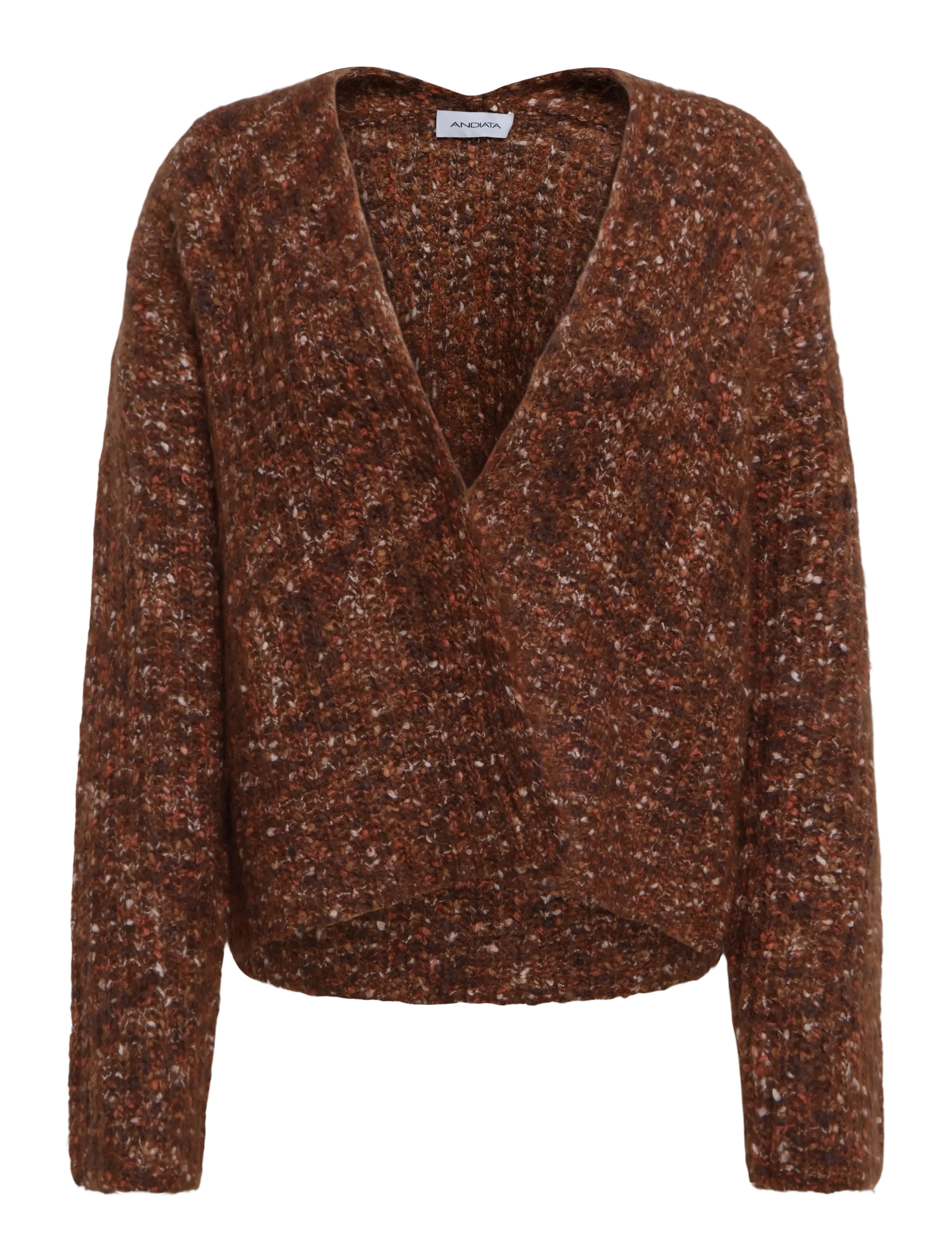 Andiata Lavigne Cardigan - Cardigans - BROWN / brown