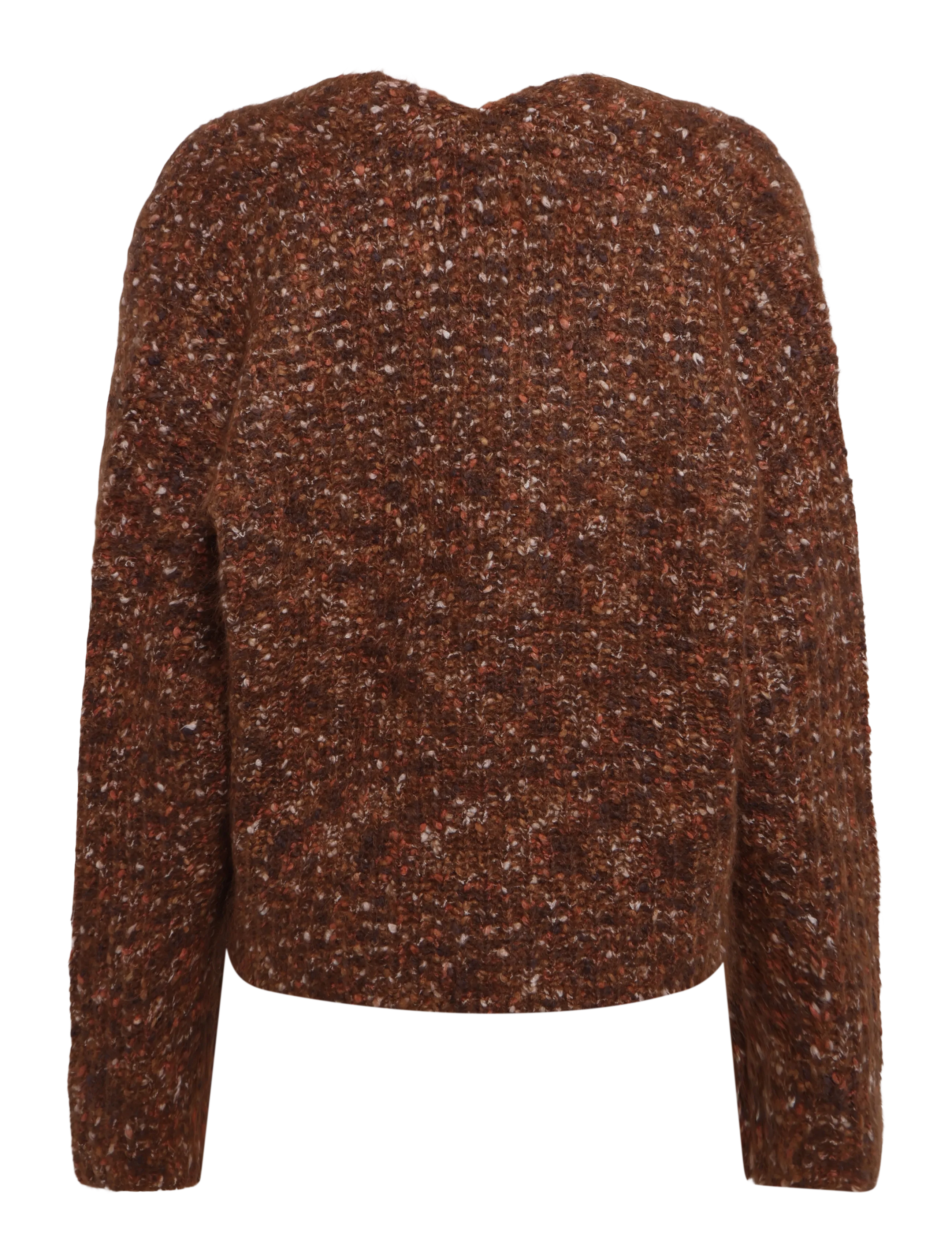Andiata - Lavigne Cardigan - herbstliche kleidung - brown - 2