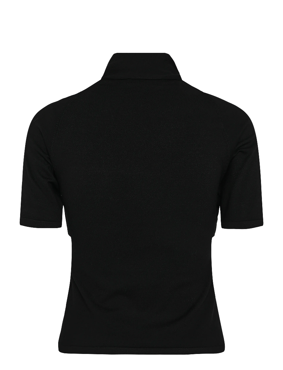 Andiata - Afian Knit - t-shirts - black - 1