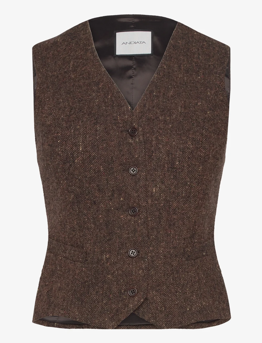 Andiata - Maria - westen - brown tweed - 1