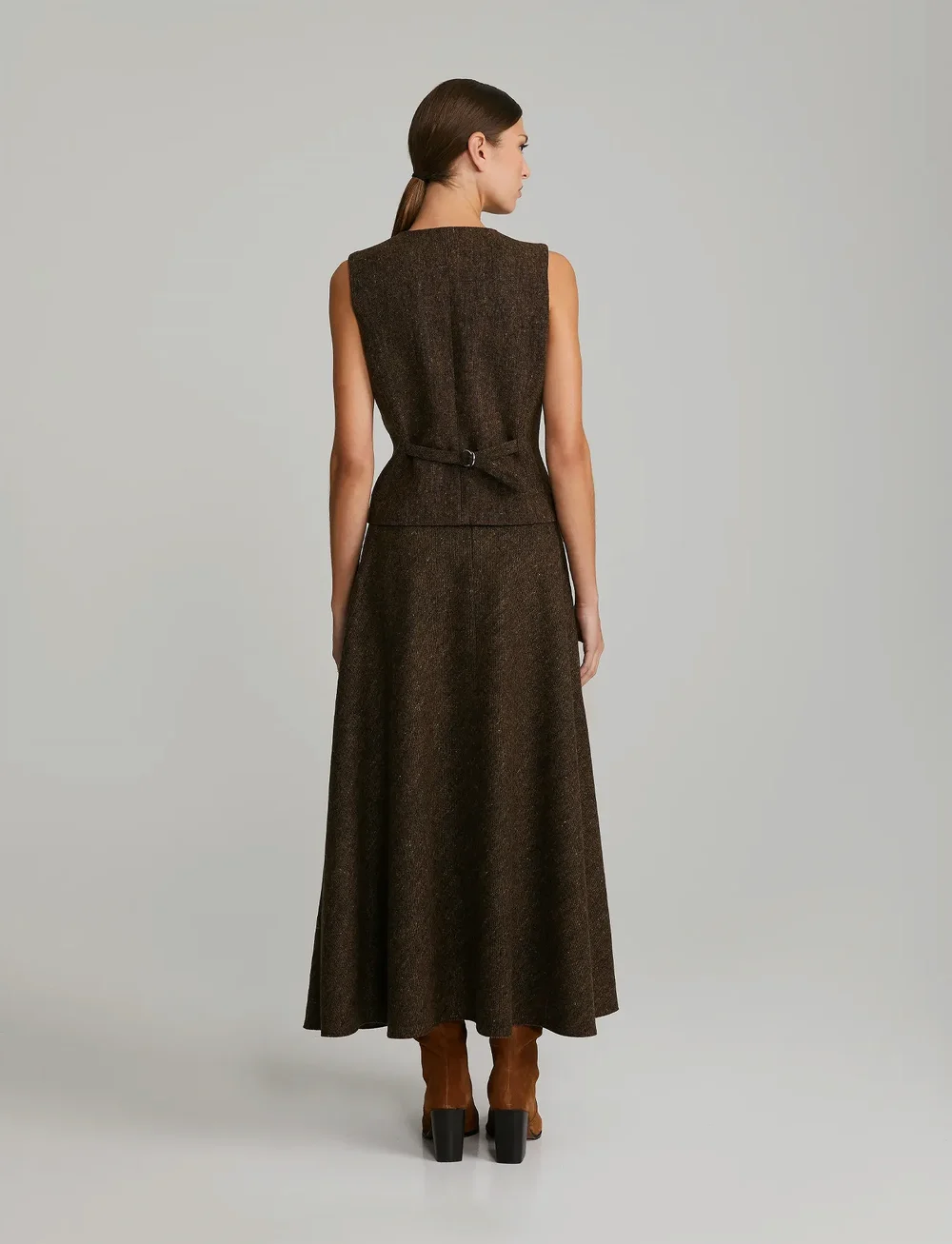 Andiata - Maria - westen - brown tweed - 4